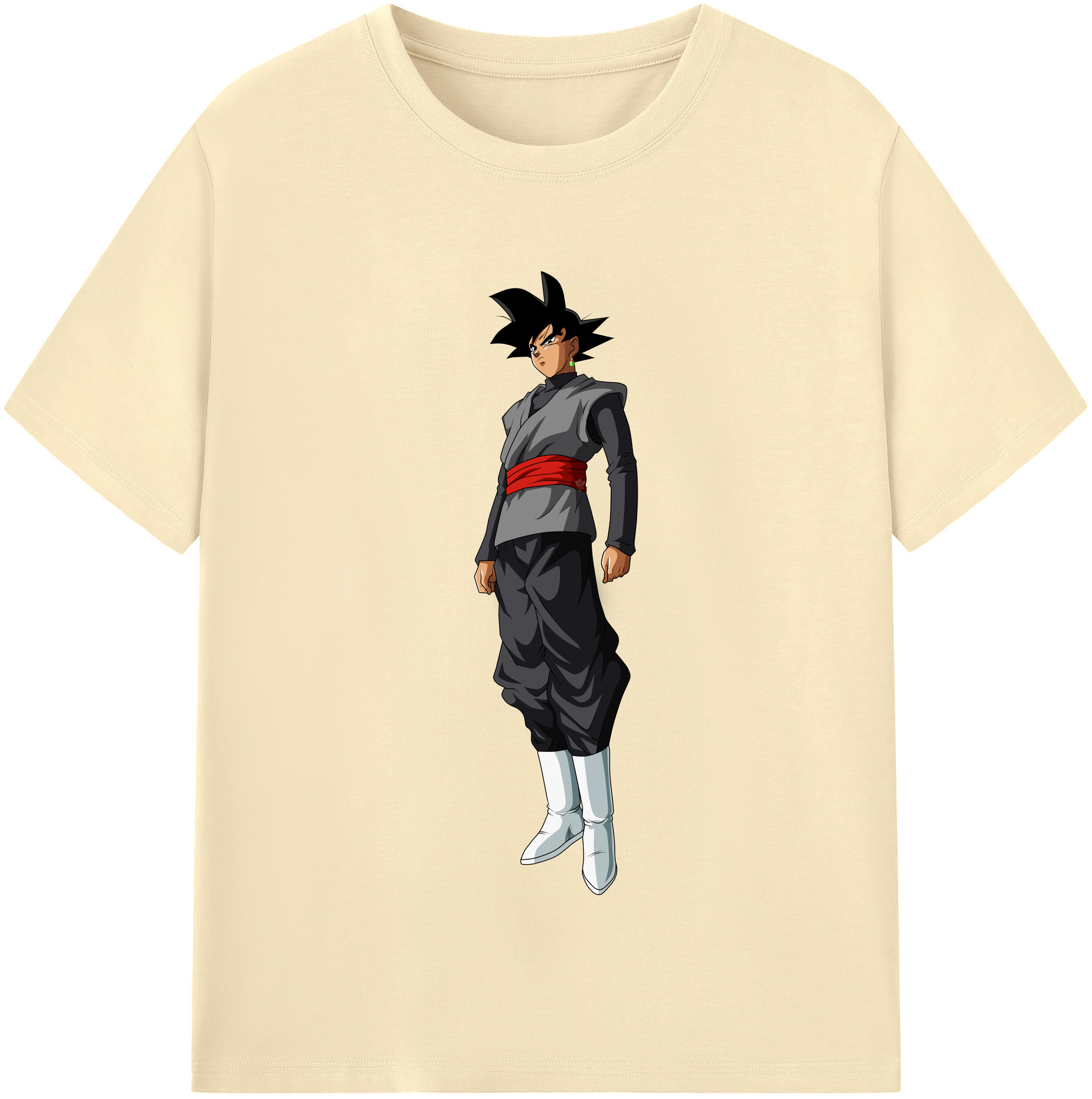 （画像用） ドラゴンボール ベジータ四世（Bejīta Yonsei）DRAGON BALL Vegeta IV 綿100％半袖Tシャツ（フロントプリント）