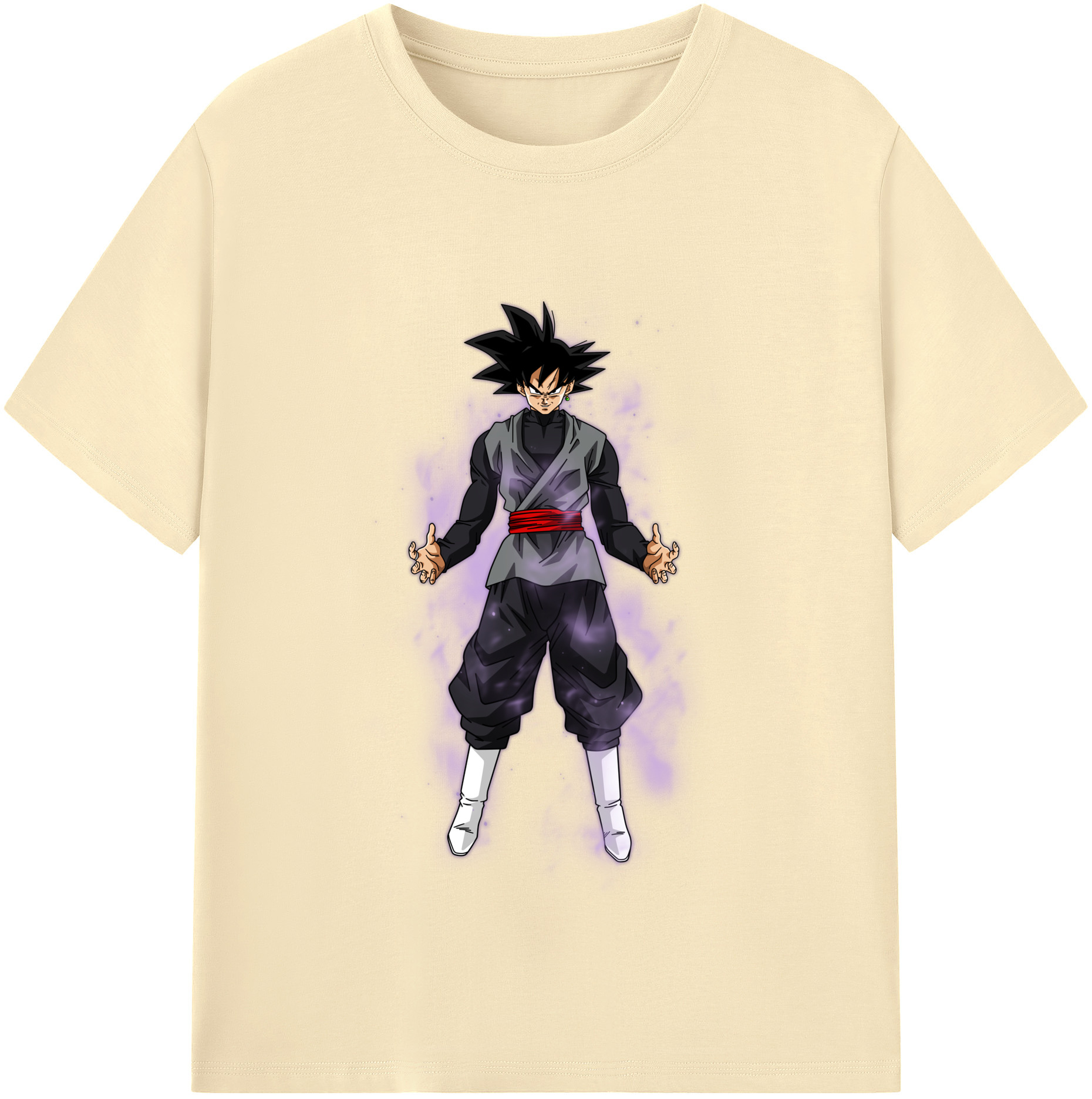 （画像用） ドラゴンボール ベジータ四世（Bejīta Yonsei）DRAGON BALL Vegeta IV 綿100％半袖Tシャツ（フロントプリント）