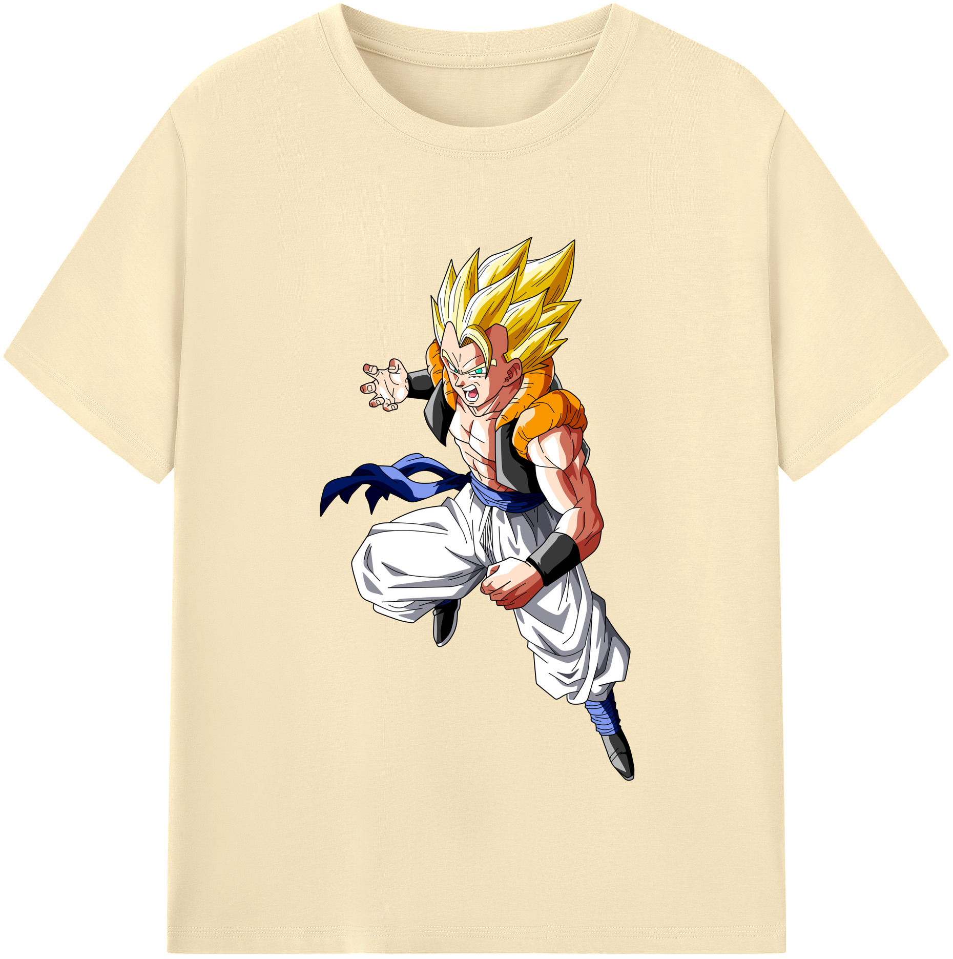 （画像用） ドラゴンボール ベジータ四世（Bejīta Yonsei）DRAGON BALL Vegeta IV 綿100％半袖Tシャツ（フロントプリント）