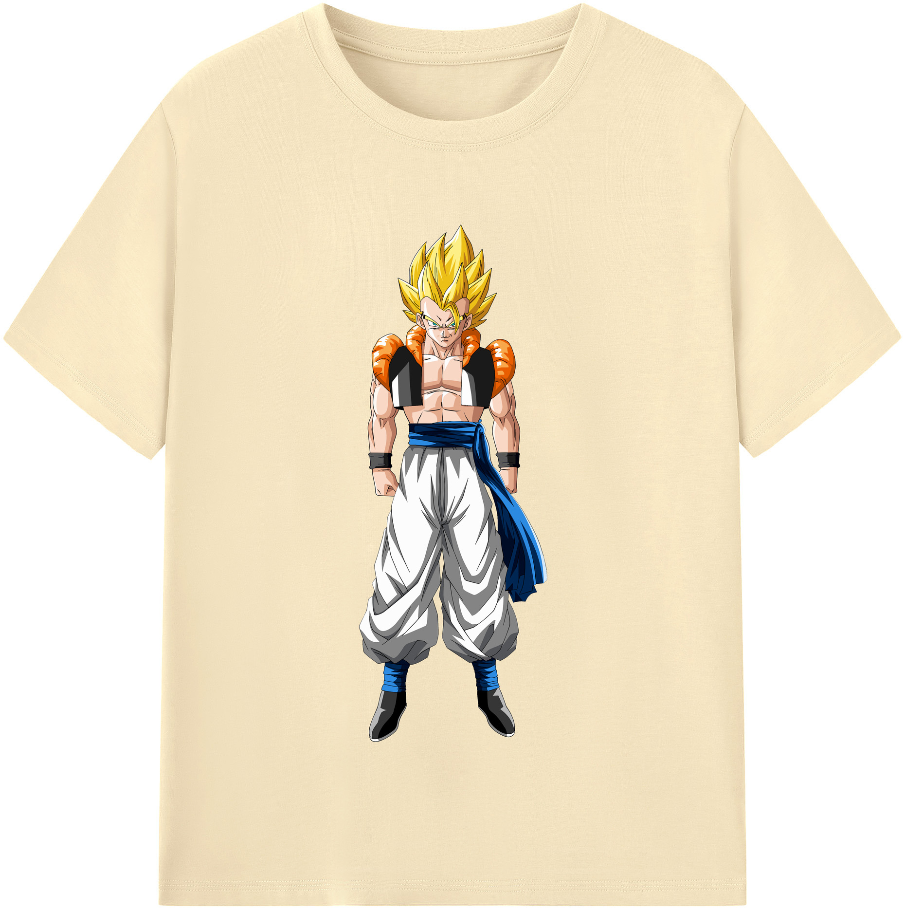（画像用） ドラゴンボール ベジータ四世（Bejīta Yonsei）DRAGON BALL Vegeta IV 綿100％半袖Tシャツ（フロントプリント）
