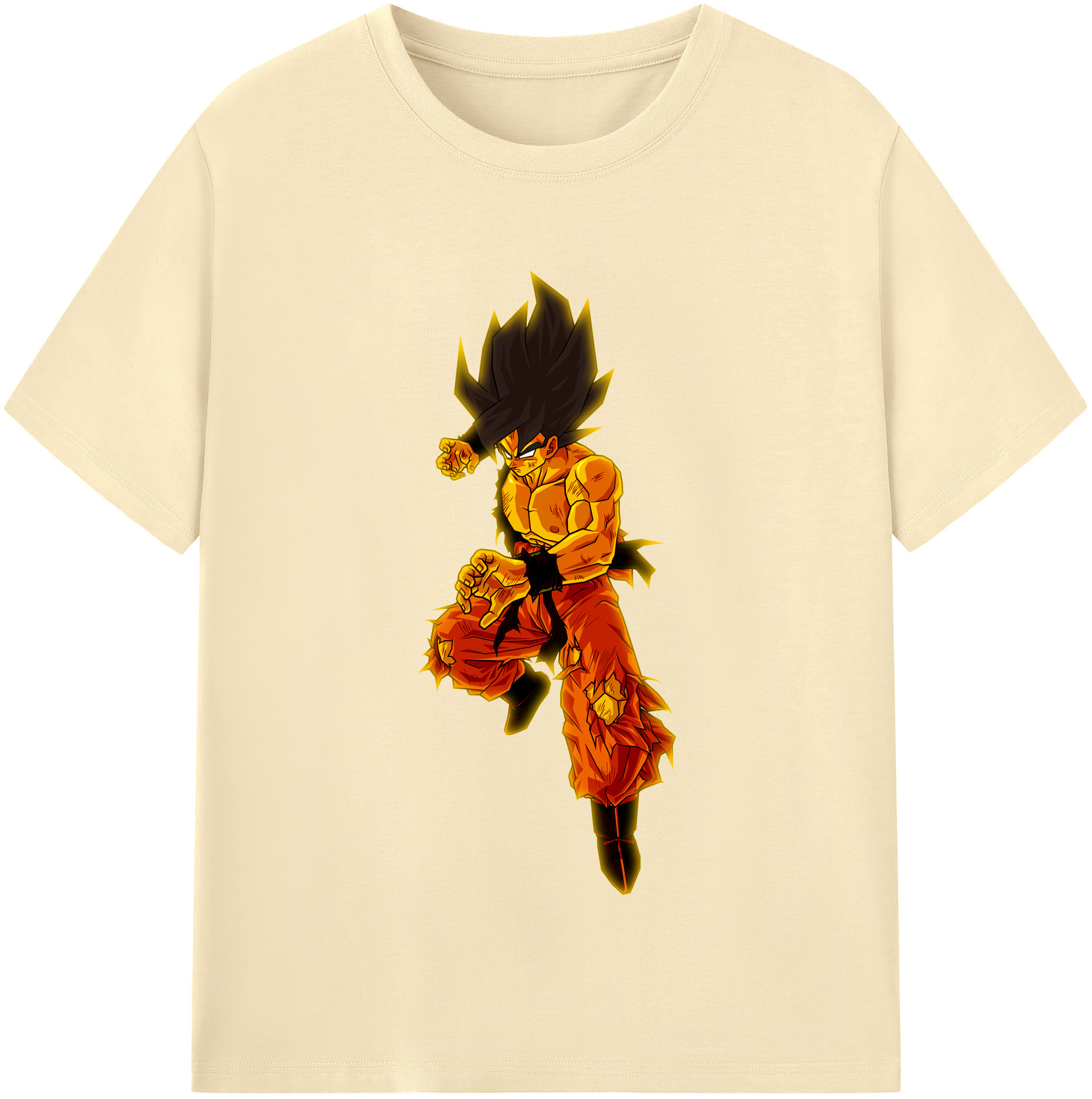 （画像用） ドラゴンボール 孫 悟飯（そんごはん）DRAGON BALL Son Gohan 綿100％半袖Tシャツ（フロントプリント）