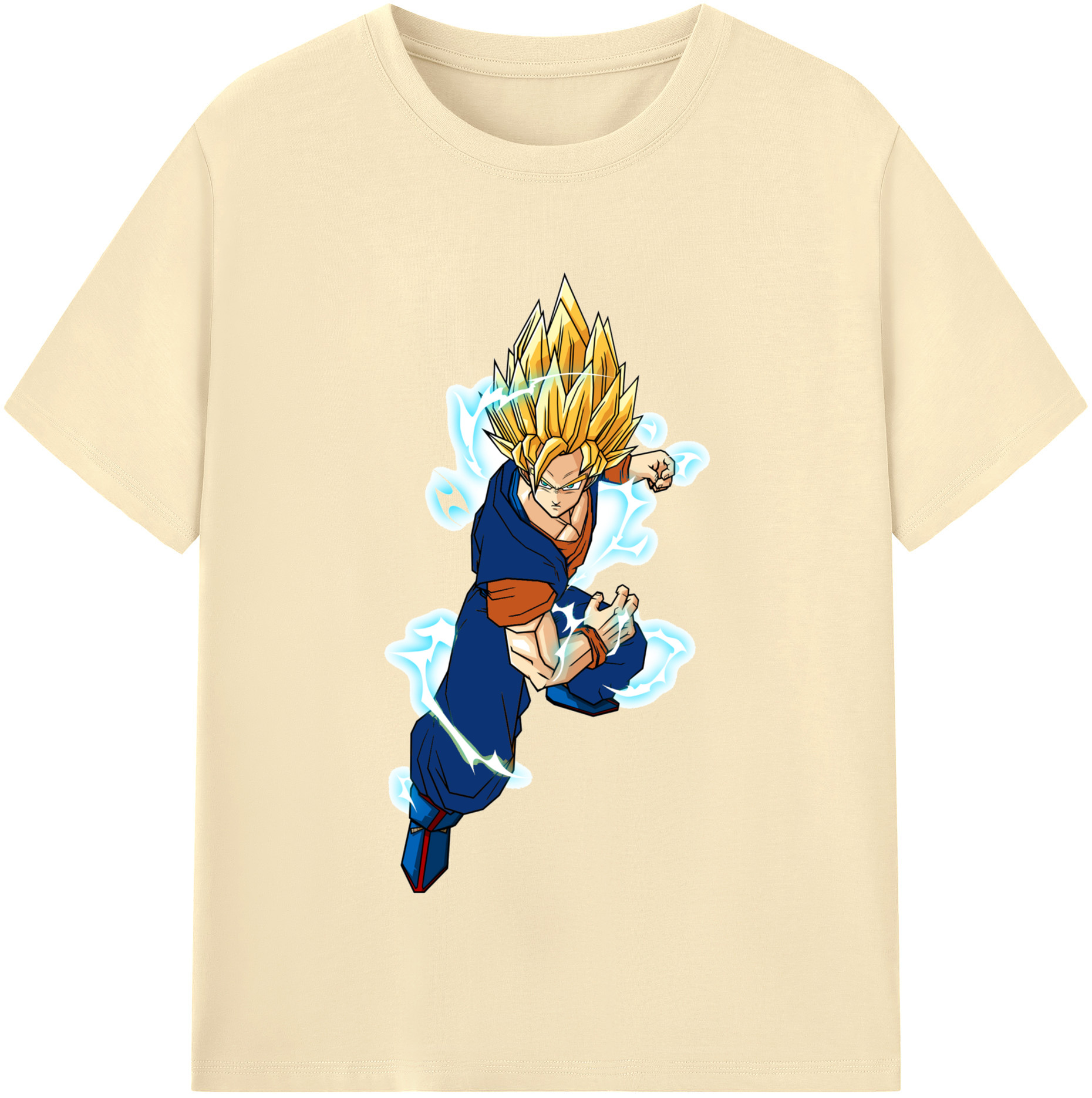（画像用） ドラゴンボール 孫 悟飯（そんごはん）DRAGON BALL Son Gohan 綿100％半袖Tシャツ（フロントプリント）