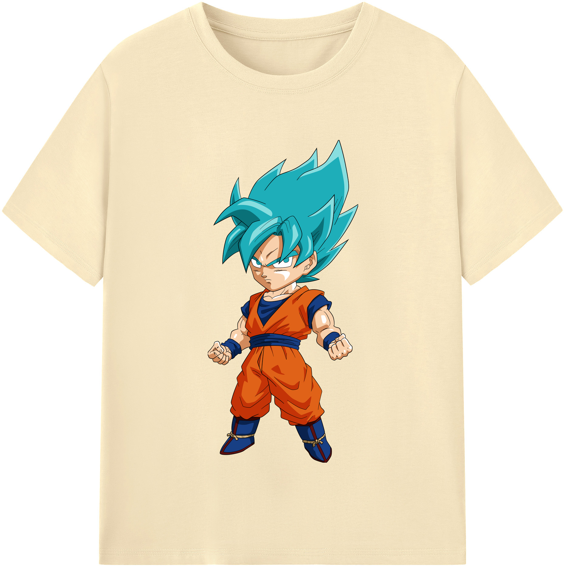 （画像用） ドラゴンボール 孫 悟飯（そんごはん）DRAGON BALL Son Gohan 綿100％半袖Tシャツ（フロントプリント）