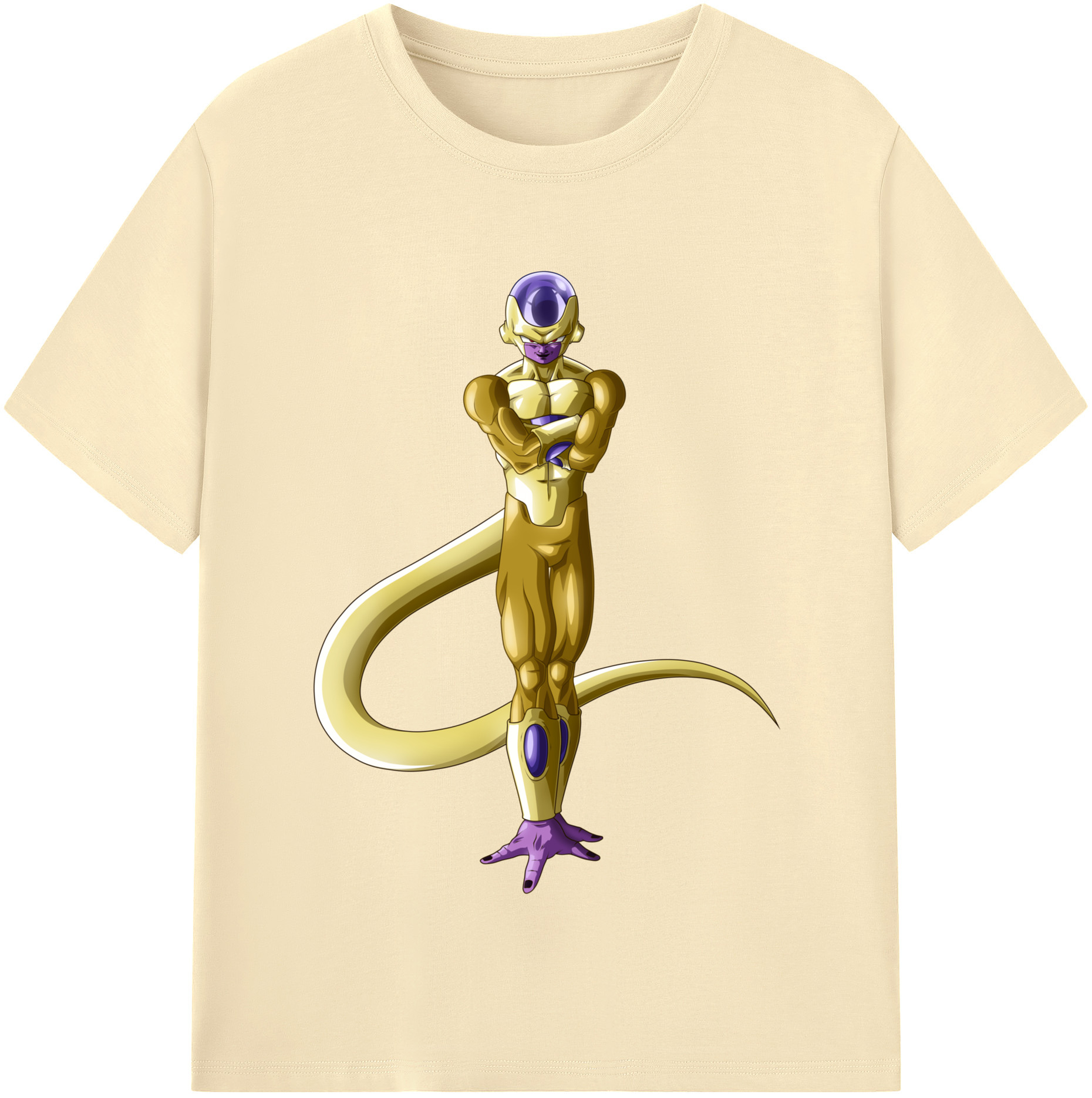 （画像用） ドラゴンボール フリーザ DRAGON BALL Frieza 綿100％半袖Tシャツ（フロントプリント）