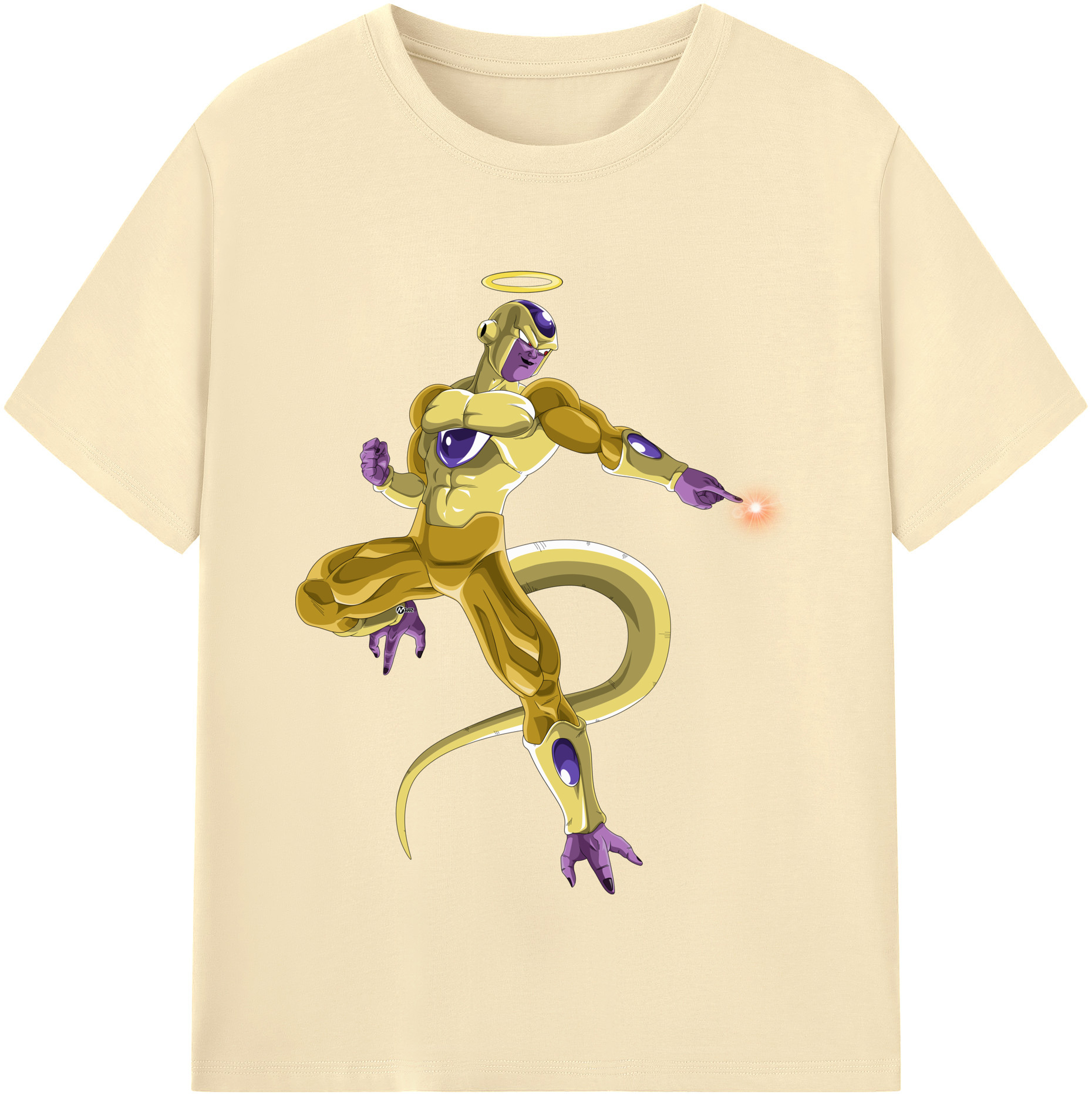 （画像用） ドラゴンボール フリーザ DRAGON BALL Frieza 綿100％半袖Tシャツ（フロントプリント）