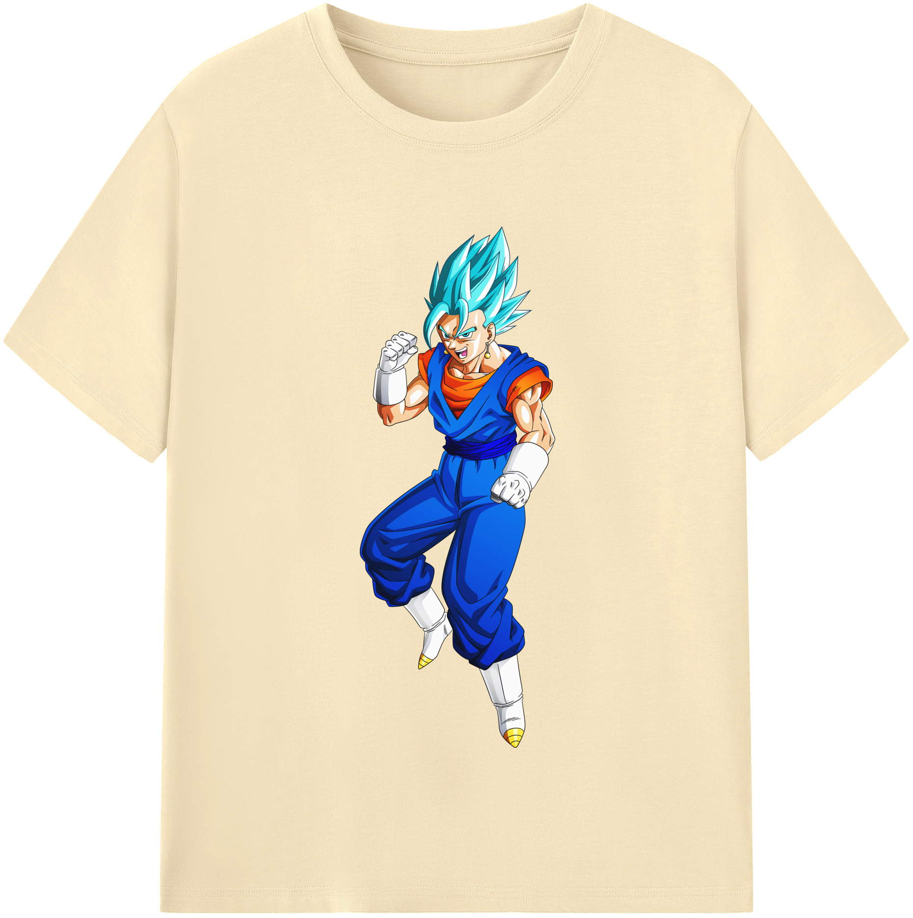 （画像用） ドラゴンボール ベジット DRAGON BALL Vegetto 綿100％半袖Tシャツ（フロントプリント）