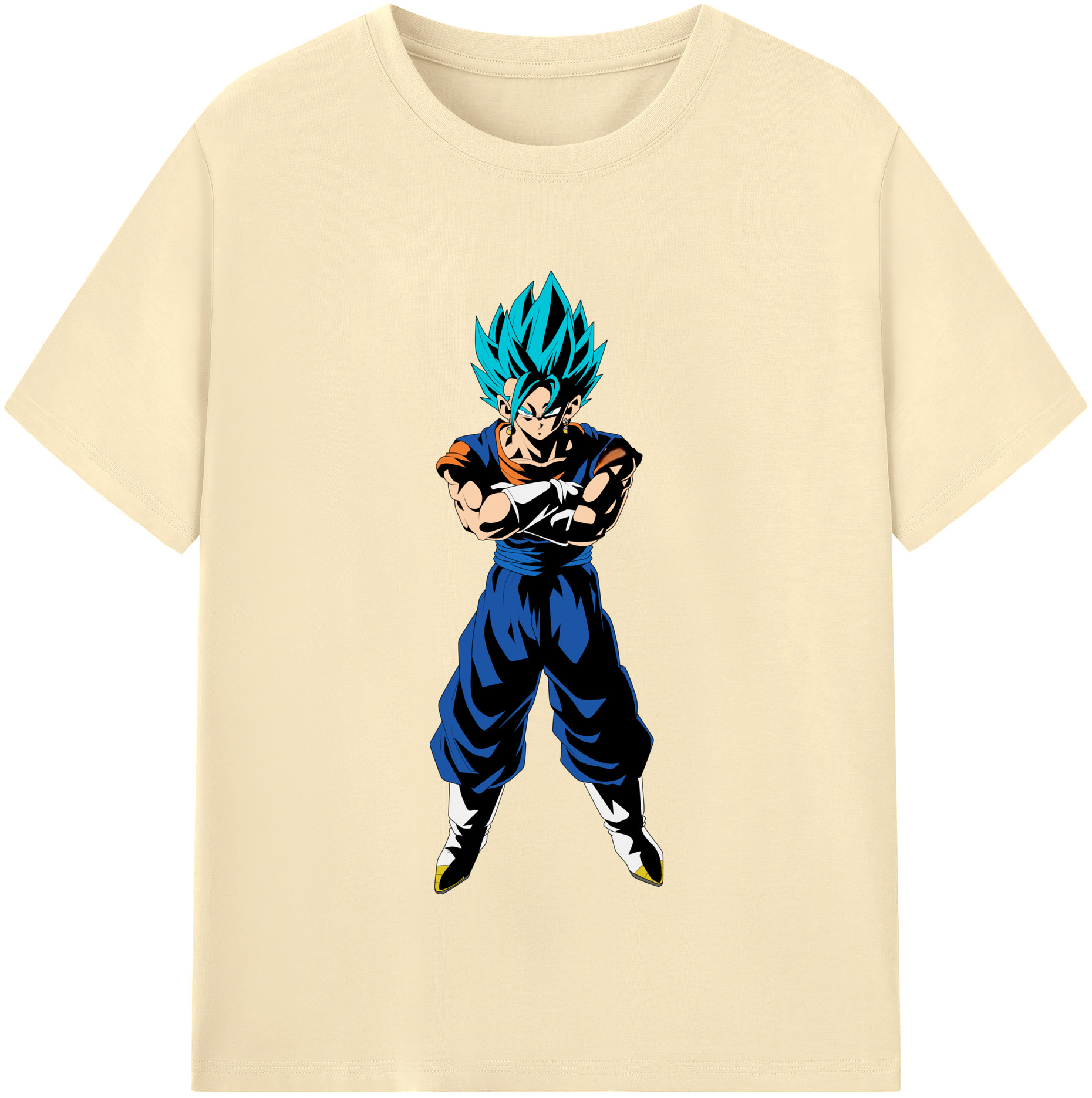 （画像用） ドラゴンボール ベジット DRAGON BALL Vegetto 綿100％半袖Tシャツ（フロントプリント）
