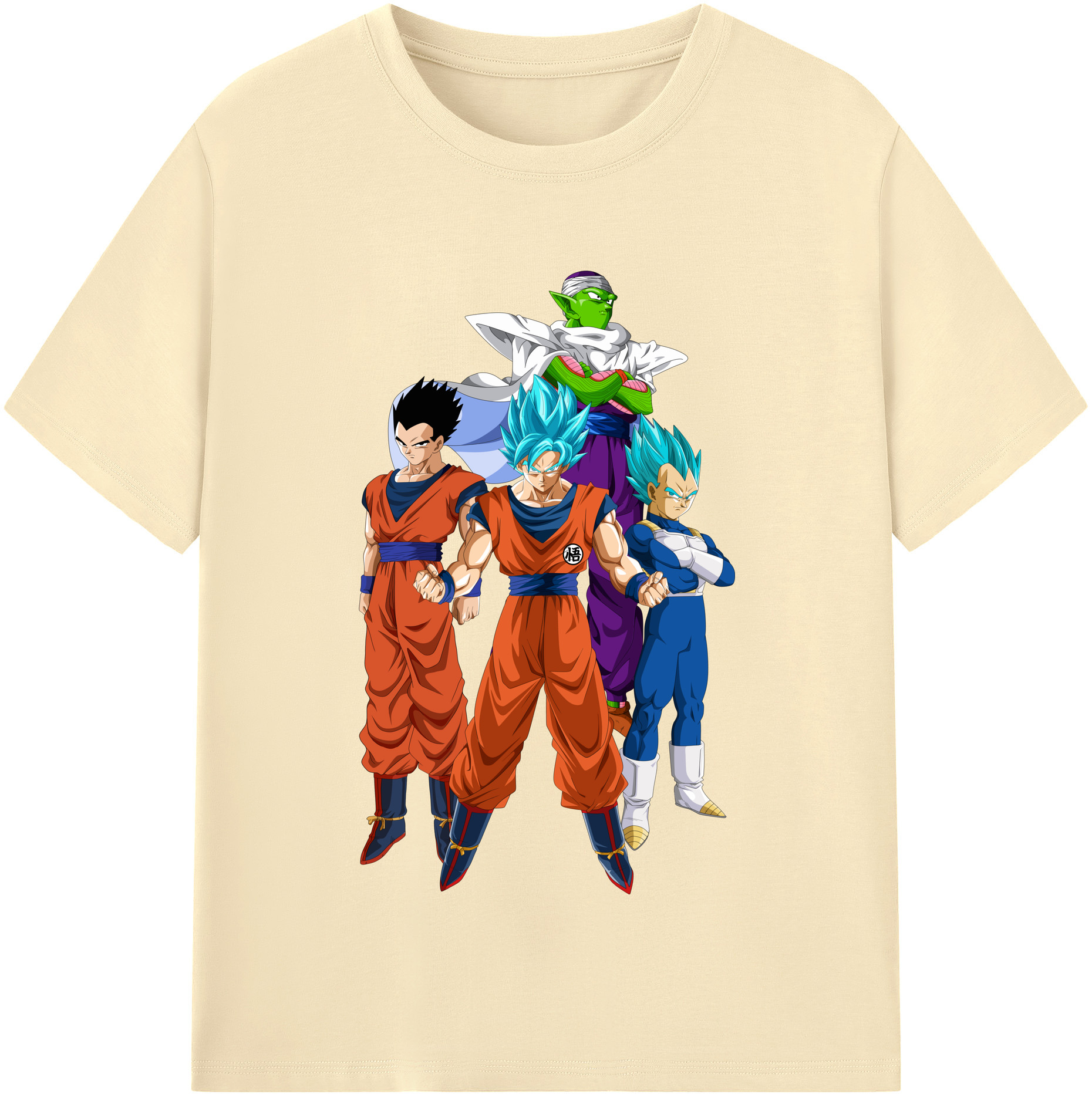 （画像用） ドラゴンボール DRAGON BALL 綿100％半袖Tシャツ（フロントプリント）