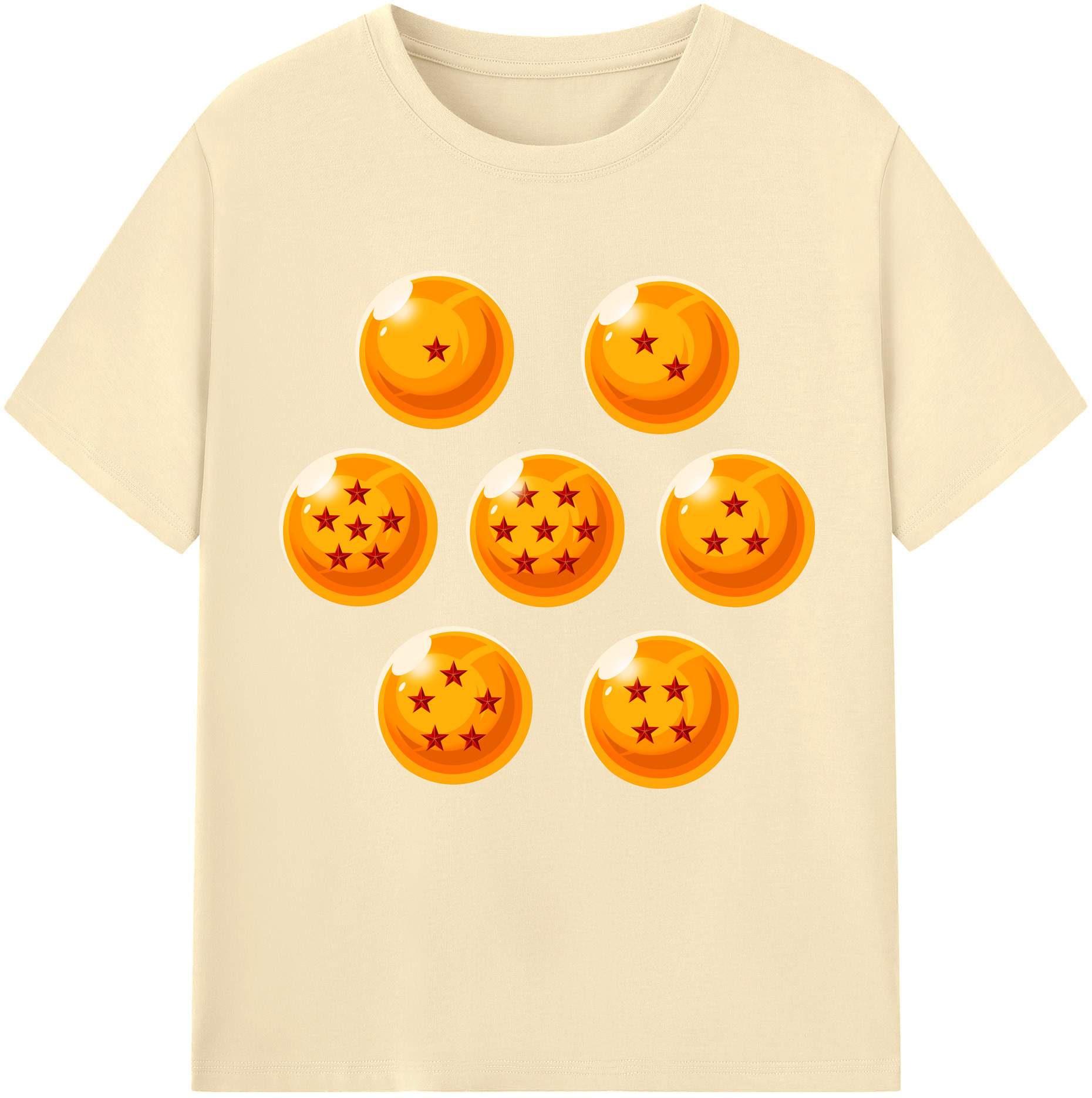 （画像用） ドラゴンボール DRAGON BALL 綿100％半袖Tシャツ（フロントプリント）