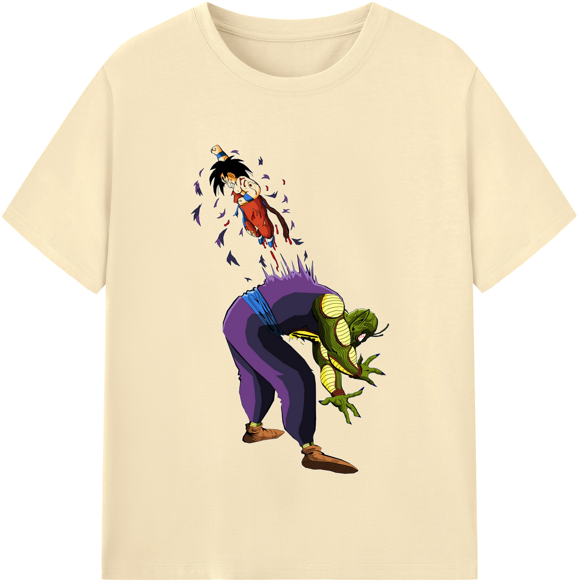 （画像用） ドラゴンボール DRAGON BALL 綿100％半袖Tシャツ（フロントプリント）