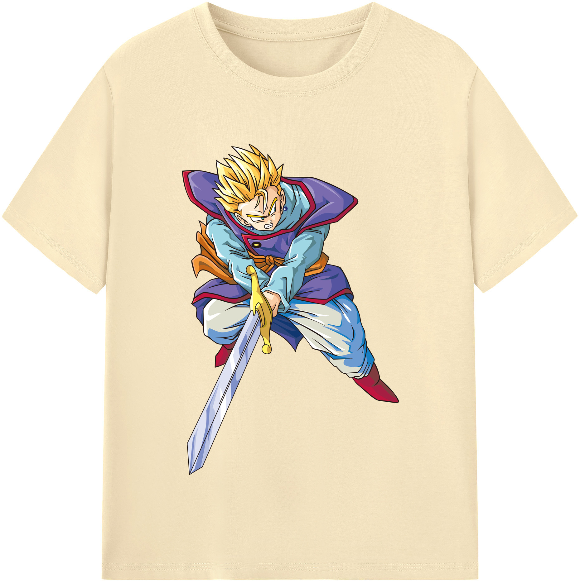 （画像用） ドラゴンボール DRAGON BALL 綿100％半袖Tシャツ（フロントプリント）