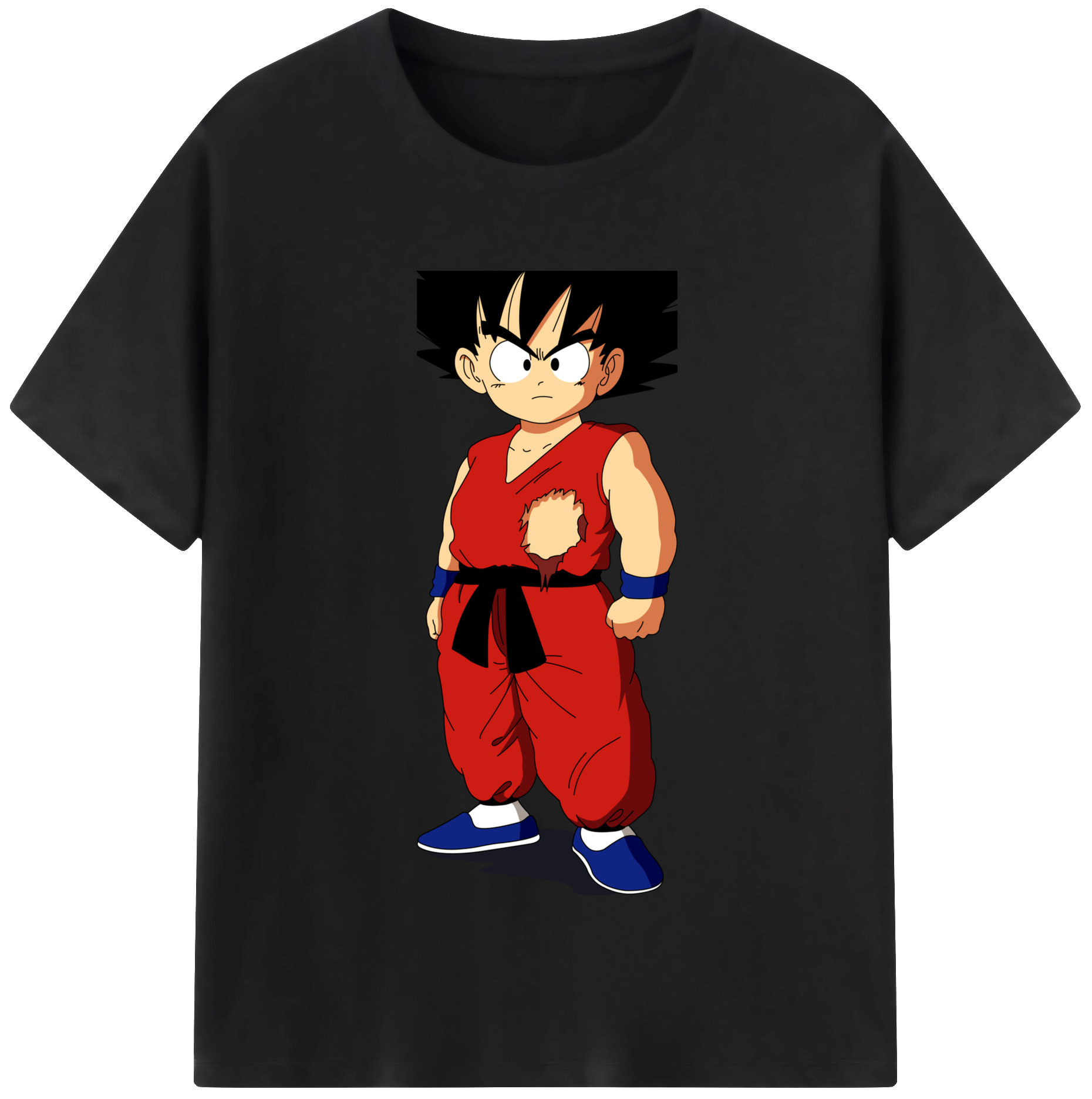 （画像用） ドラゴンボール 孫悟空（そん ごくう）Son Goku カカロット DRAGON BALL Kakarotto 綿100％半袖Tシャツ（フロントプリント）