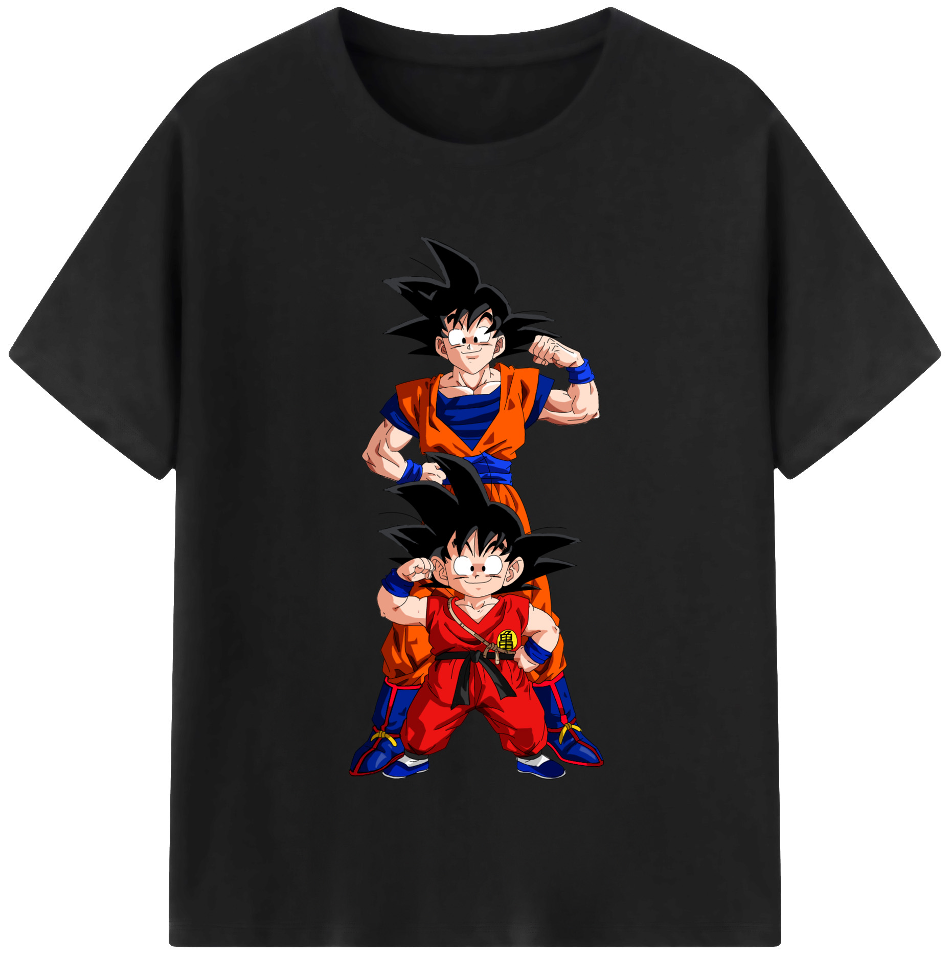 （画像用） ドラゴンボール 孫悟空（そん ごくう）Son Goku カカロット DRAGON BALL Kakarotto 綿100％半袖Tシャツ（フロントプリント）
