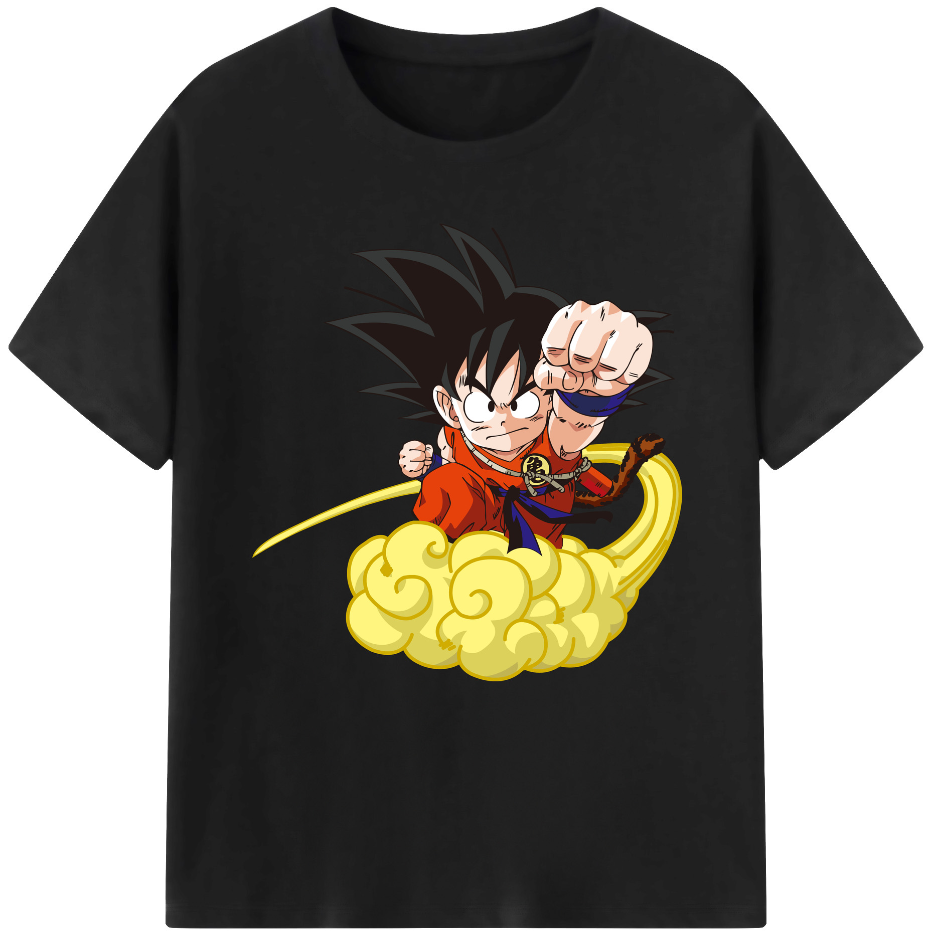 （画像用） ドラゴンボール 孫悟空（そん ごくう）Son Goku カカロット DRAGON BALL Kakarotto 綿100％半袖Tシャツ（フロントプリント）