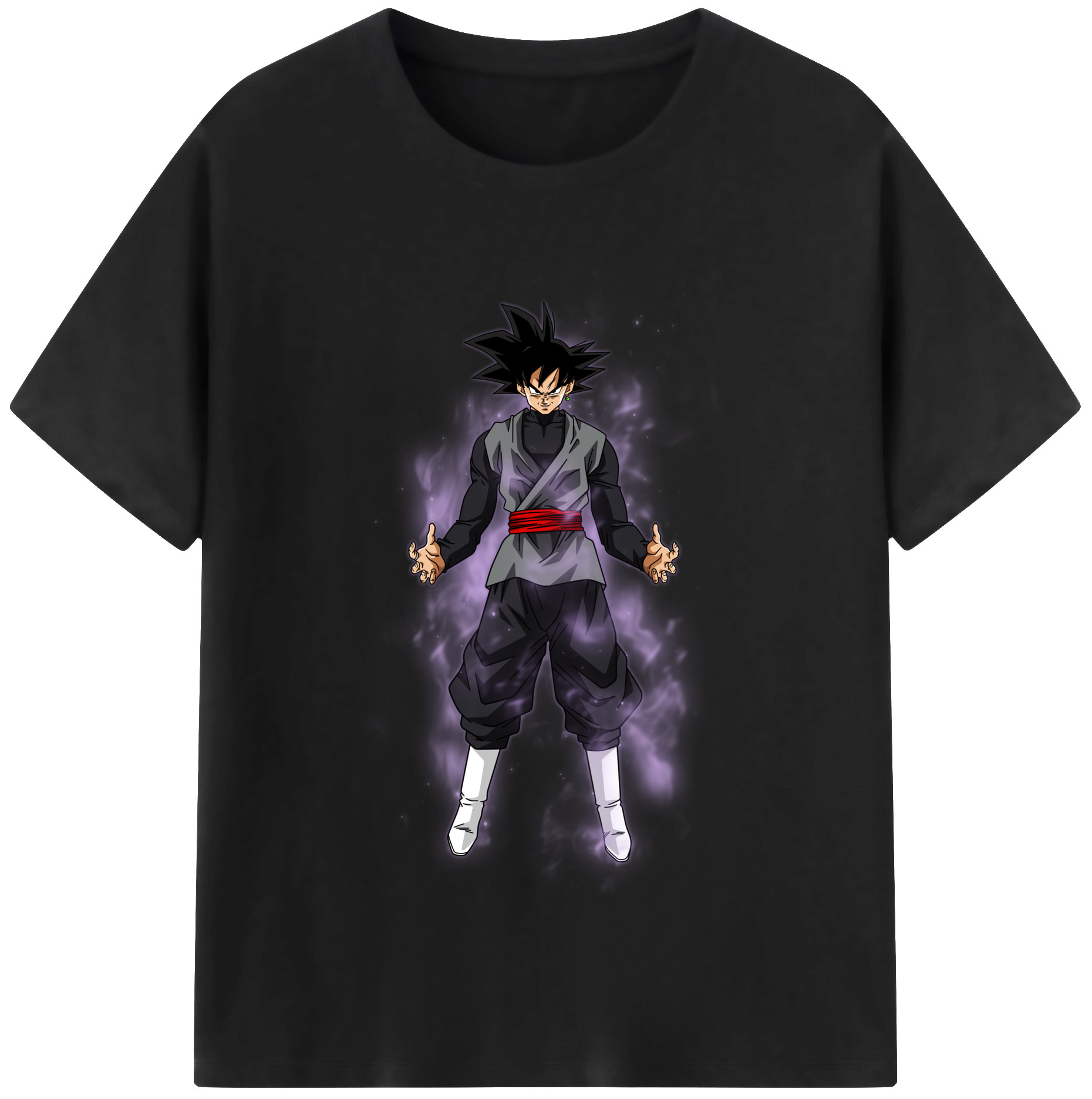 （画像用） ドラゴンボール ベジータ四世（Bejīta Yonsei）DRAGON BALL Vegeta IV 綿100％半袖Tシャツ（フロントプリント）