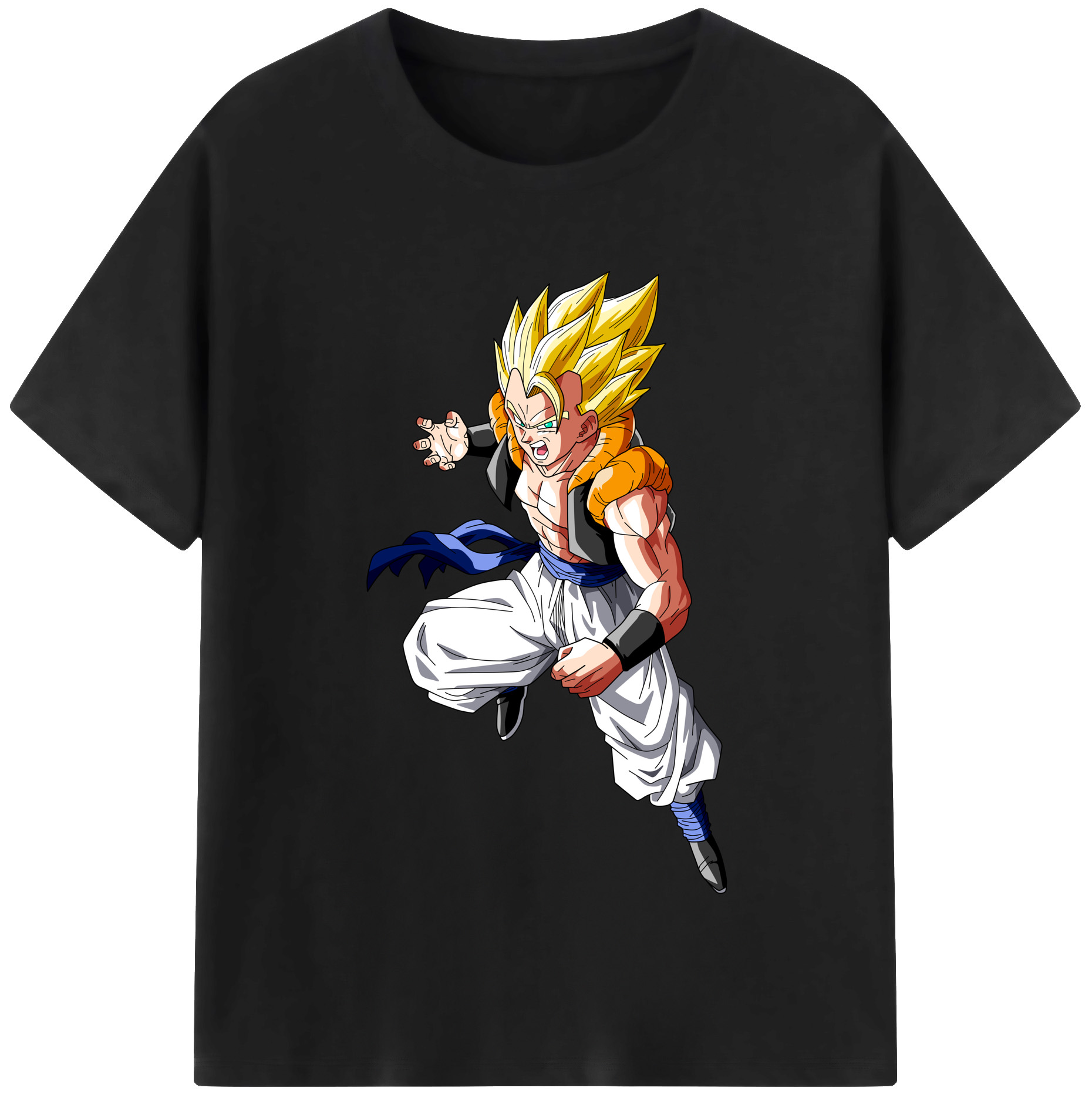 （画像用） ドラゴンボール ベジータ四世（Bejīta Yonsei）DRAGON BALL Vegeta IV 綿100％半袖Tシャツ（フロントプリント）