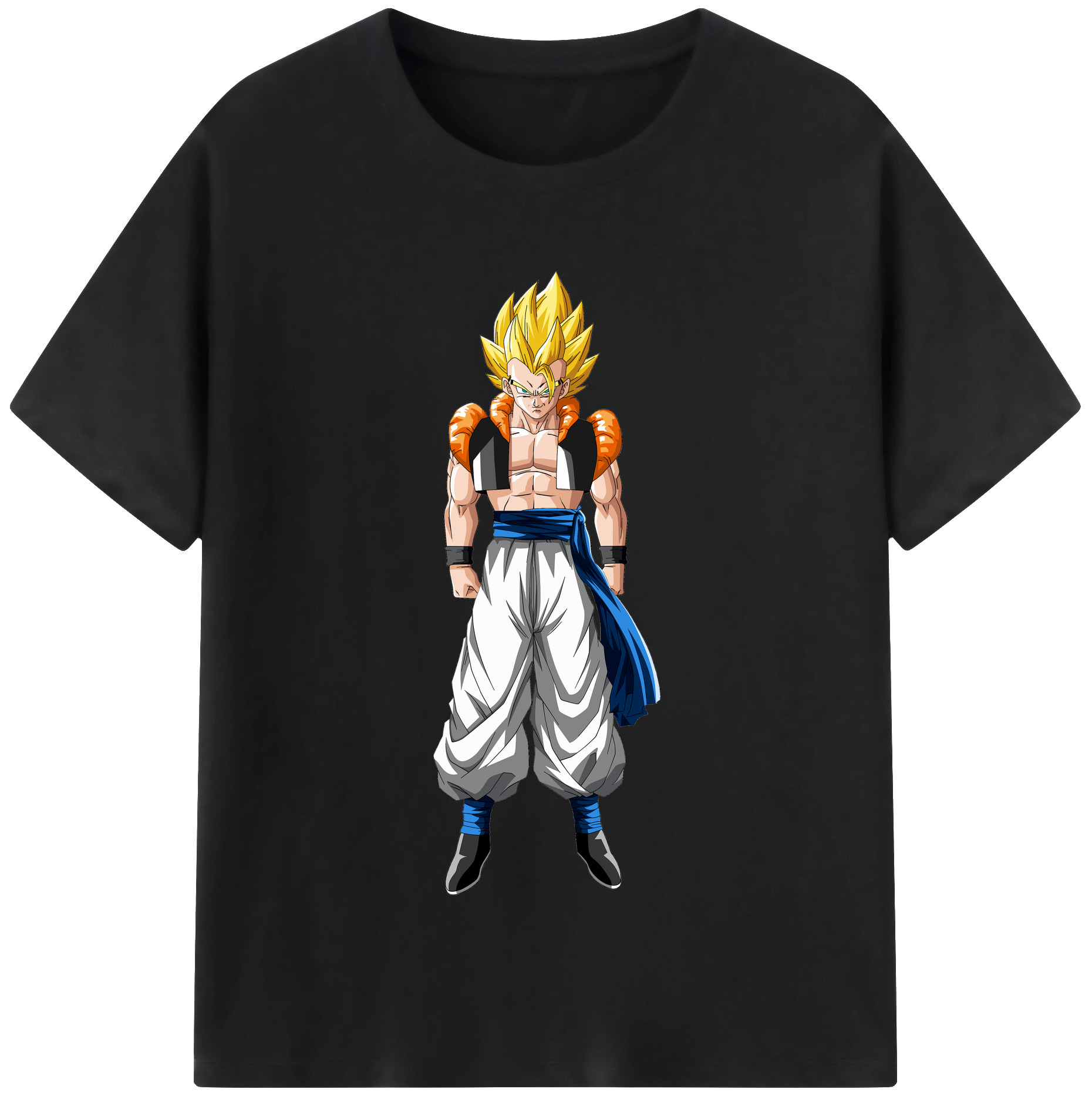 （画像用） ドラゴンボール ベジータ四世（Bejīta Yonsei）DRAGON BALL Vegeta IV 綿100％半袖Tシャツ（フロントプリント）
