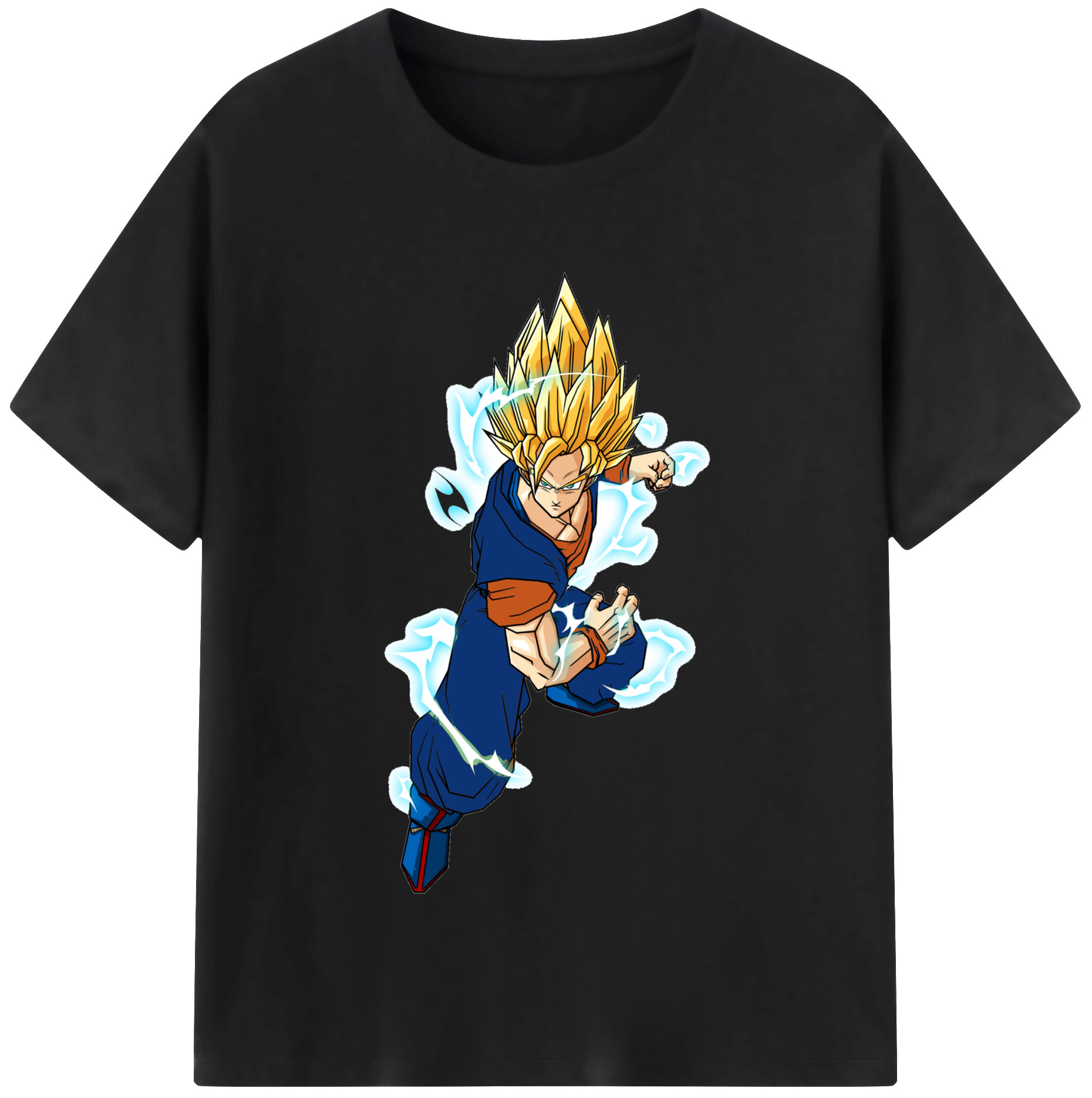 （画像用） ドラゴンボール 孫 悟飯（そんごはん）DRAGON BALL Son Gohan 綿100％半袖Tシャツ（フロントプリント）