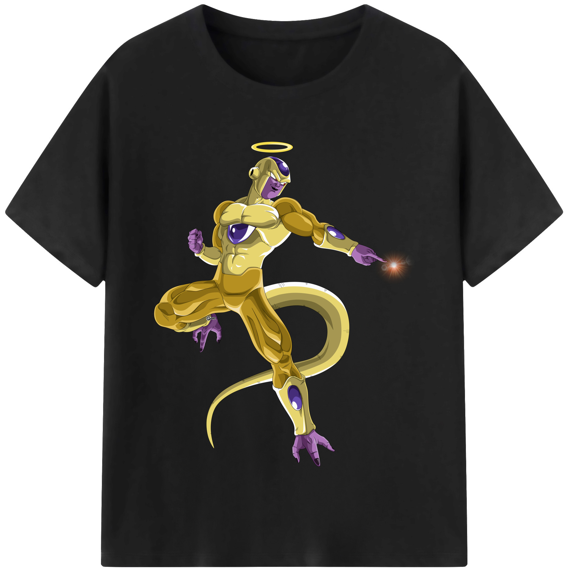 （画像用） ドラゴンボール フリーザ DRAGON BALL Frieza 綿100％半袖Tシャツ（フロントプリント）