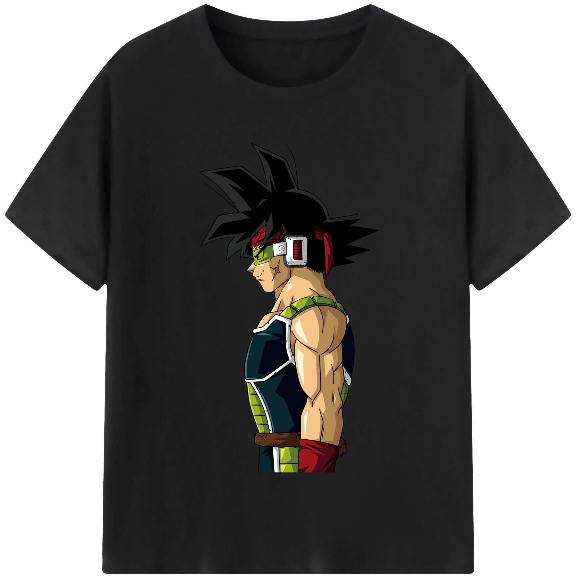 （画像用） ドラゴンボール バーダック DRAGON BALL Burdock 綿100％半袖Tシャツ（フロントプリント）