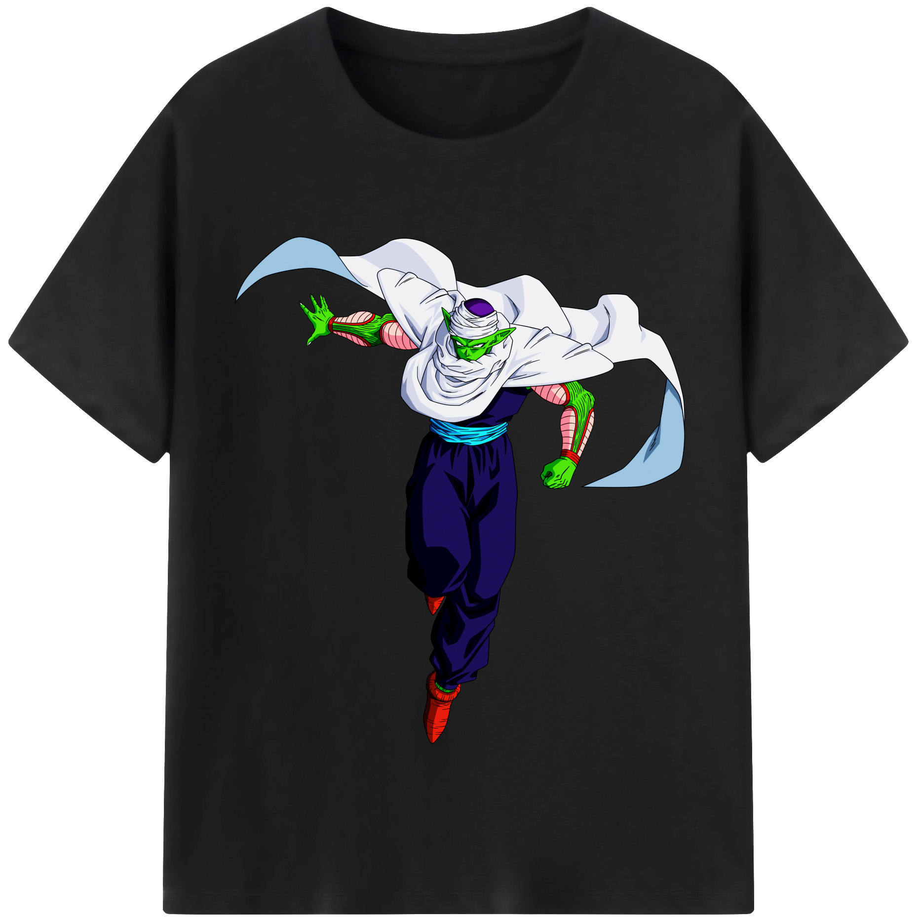 （画像用） ドラゴンボール ピッコロ DRAGON BALL Piccolo 綿100％半袖Tシャツ（フロントプリント）