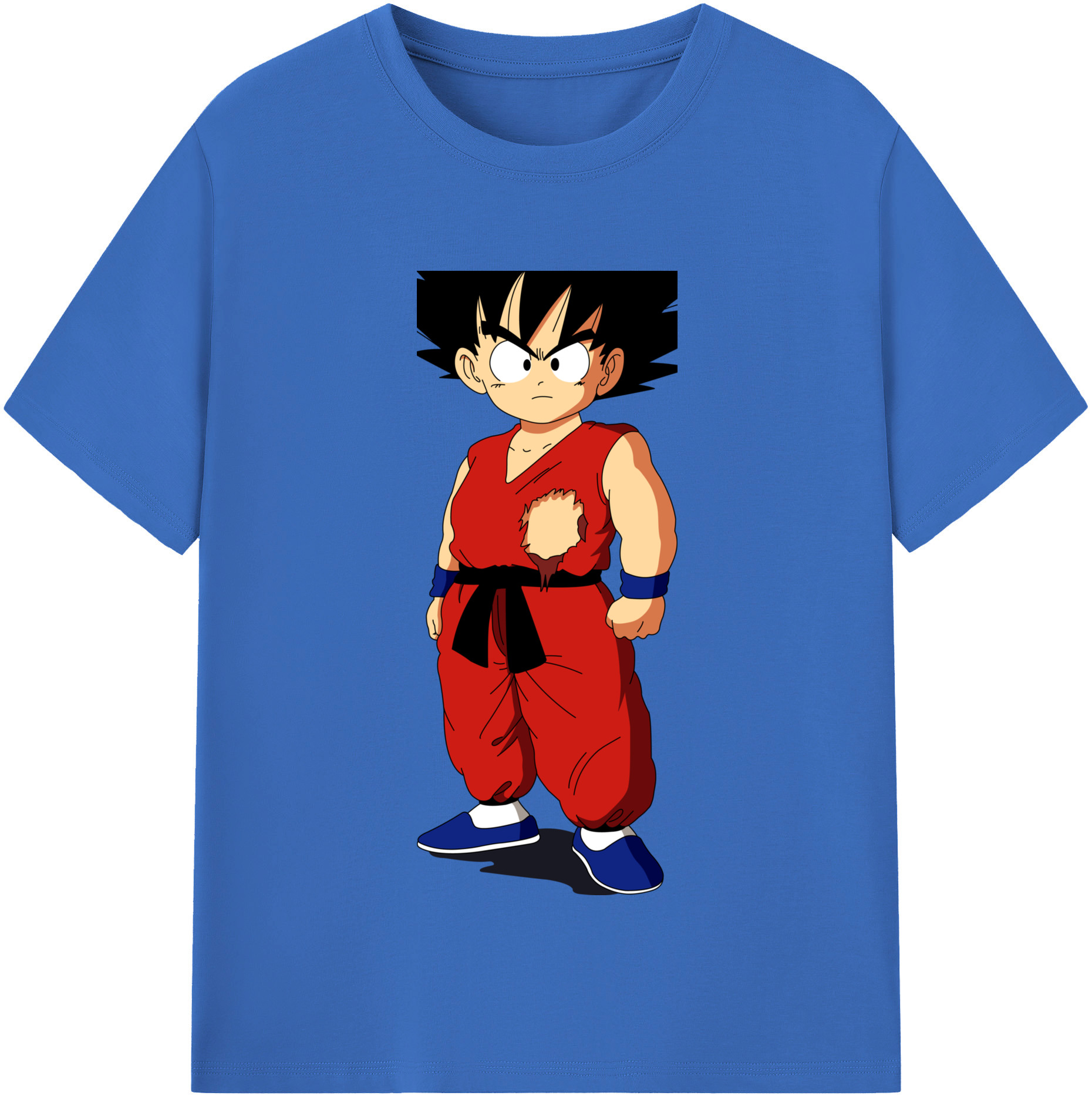 （画像用） ドラゴンボール 孫悟空（そん ごくう）Son Goku カカロット DRAGON BALL Kakarotto 綿100％半袖Tシャツ（フロントプリント）