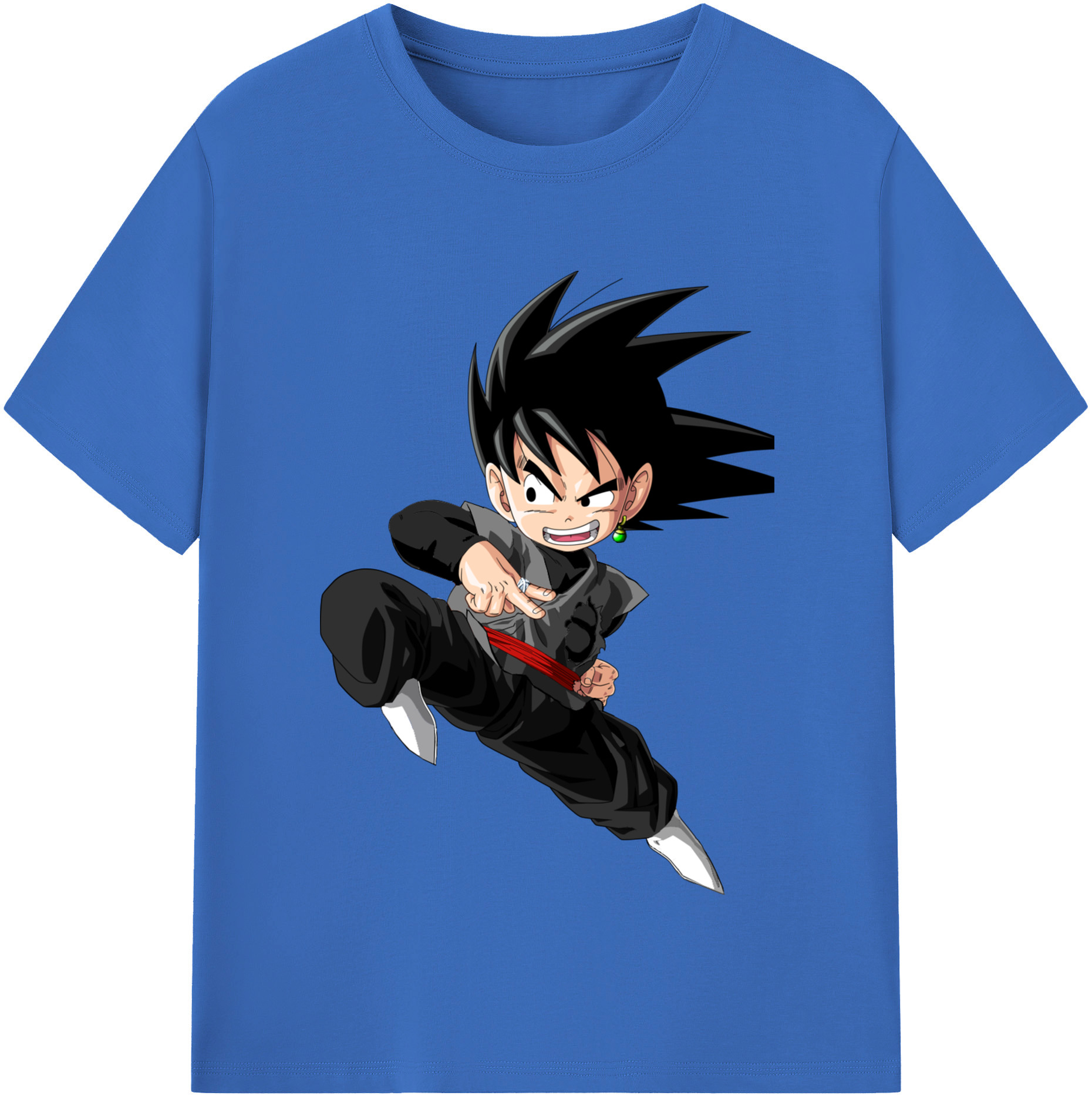 （画像用） ドラゴンボール 孫悟空（そん ごくう）Son Goku カカロット DRAGON BALL Kakarotto 綿100％半袖Tシャツ（フロントプリント）