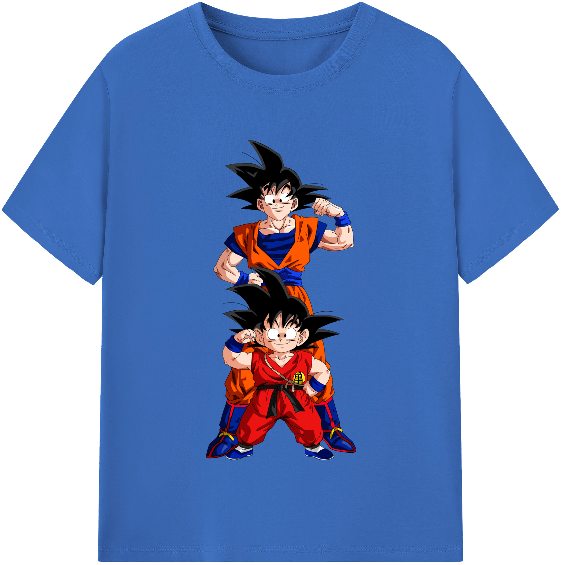（画像用） ドラゴンボール 孫悟空（そん ごくう）Son Goku カカロット DRAGON BALL Kakarotto 綿100％半袖Tシャツ（フロントプリント）