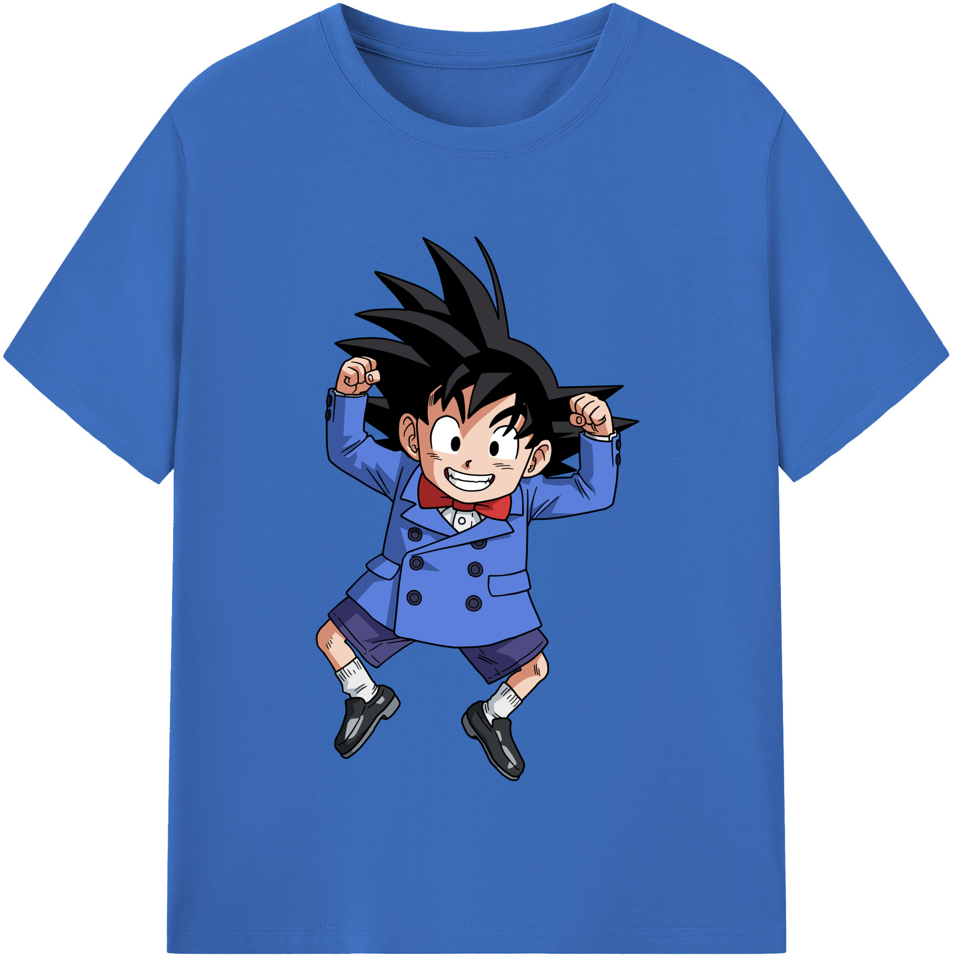 （画像用） ドラゴンボール 孫悟空（そん ごくう）Son Goku カカロット DRAGON BALL Kakarotto 綿100％半袖Tシャツ（フロントプリント）
