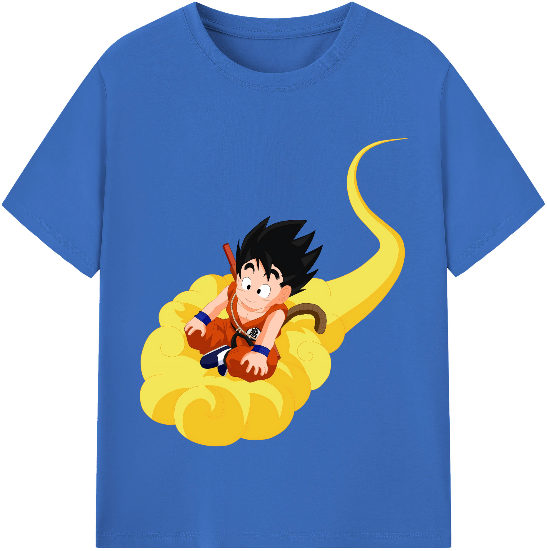 （画像用） ドラゴンボール 孫悟空（そん ごくう）Son Goku カカロット DRAGON BALL Kakarotto 綿100％半袖Tシャツ（フロントプリント）