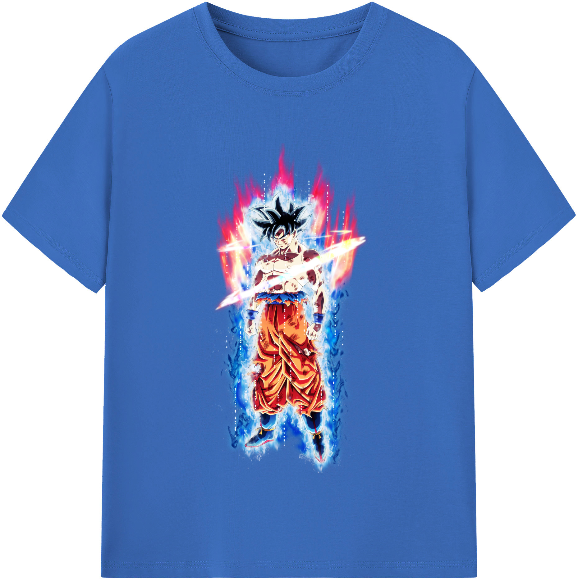 （画像用） ドラゴンボール 孫悟空（そん ごくう）Son Goku カカロット DRAGON BALL Kakarotto 綿100％半袖Tシャツ（フロントプリント）