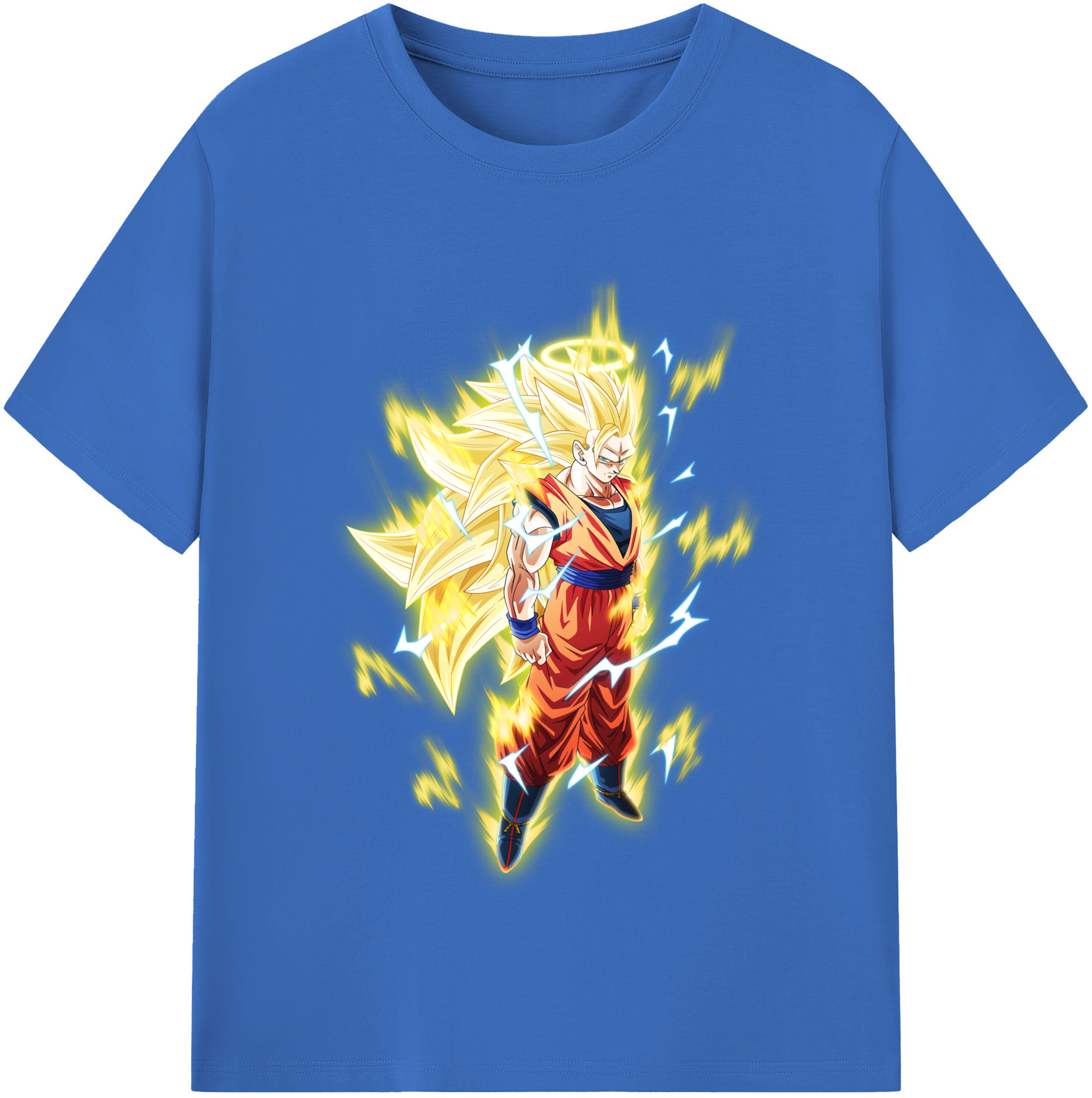 （画像用） ドラゴンボール 孫悟空（そん ごくう）Son Goku カカロット DRAGON BALL Kakarotto 綿100％半袖Tシャツ（フロントプリント）