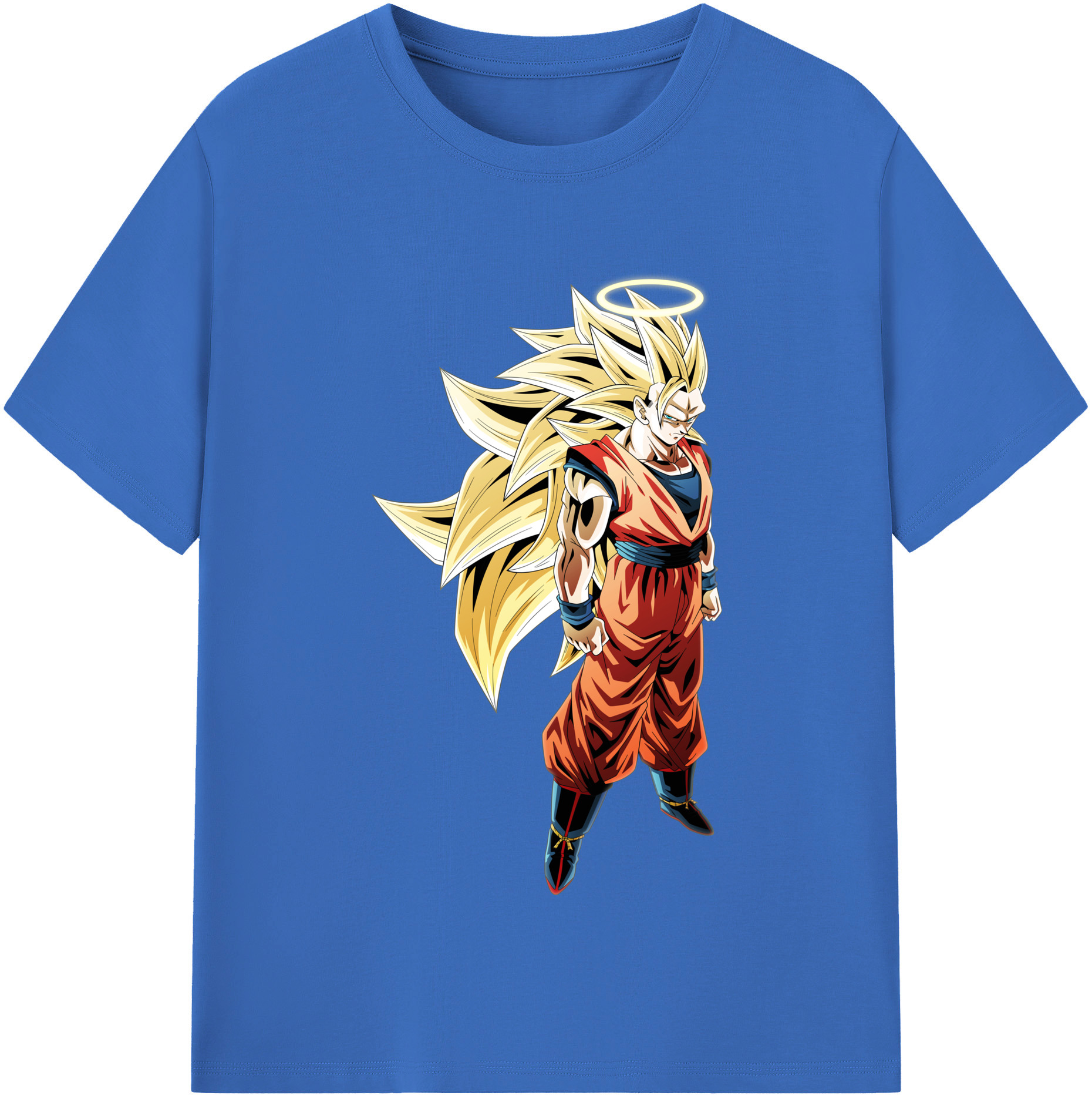 （画像用） ドラゴンボール 孫悟空（そん ごくう）Son Goku カカロット DRAGON BALL Kakarotto 綿100％半袖Tシャツ（フロントプリント）