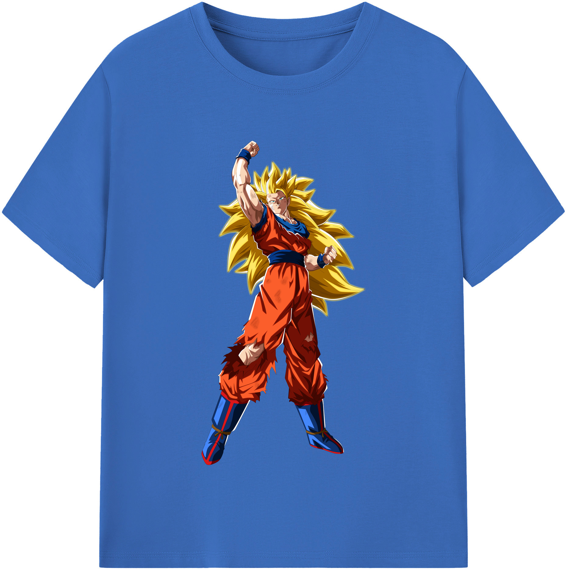 （画像用） ドラゴンボール 孫悟空（そん ごくう）Son Goku カカロット DRAGON BALL Kakarotto 綿100％半袖Tシャツ（フロントプリント）