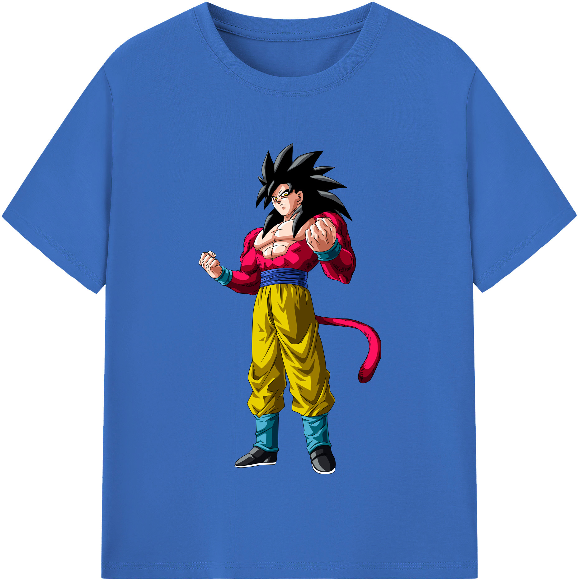 （画像用） ドラゴンボール 孫悟空（そん ごくう）Son Goku カカロット DRAGON BALL Kakarotto 綿100％半袖Tシャツ（フロントプリント）
