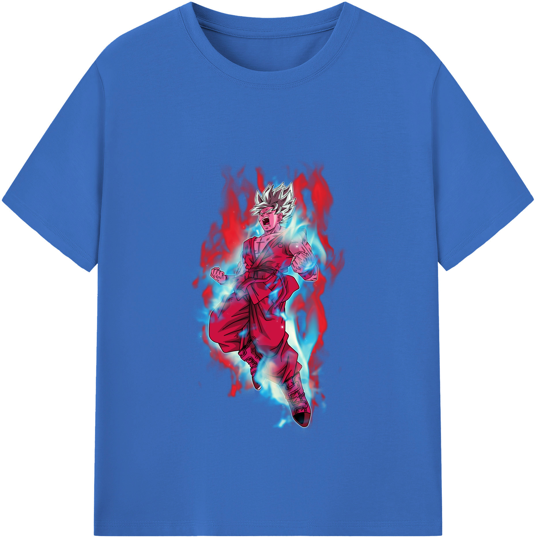 （画像用） ドラゴンボール 孫悟空（そん ごくう）Son Goku カカロット DRAGON BALL Kakarotto 綿100％半袖Tシャツ（フロントプリント）