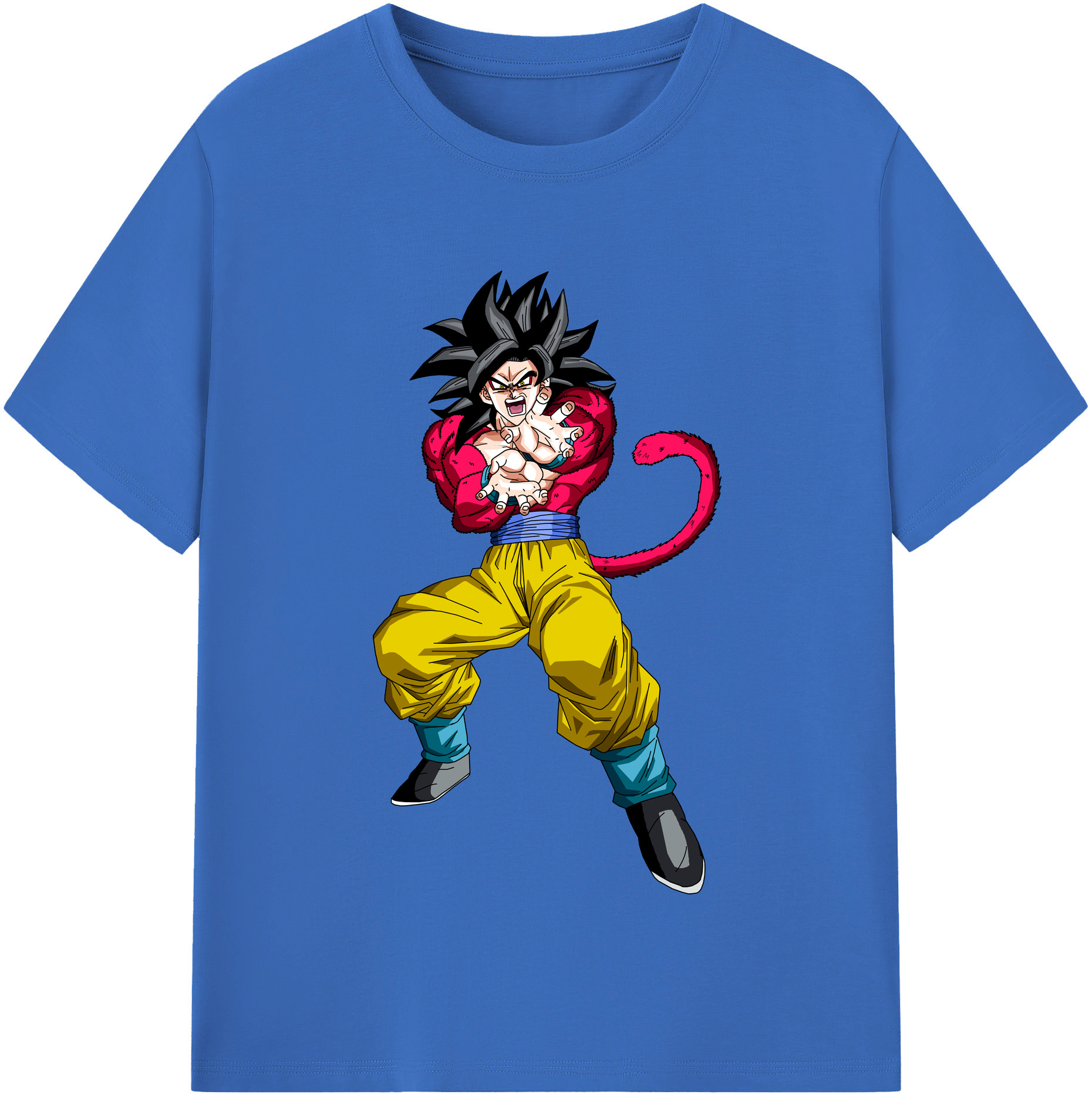 （画像用） ドラゴンボール 孫悟空（そん ごくう）Son Goku カカロット DRAGON BALL Kakarotto 綿100％半袖Tシャツ（フロントプリント）