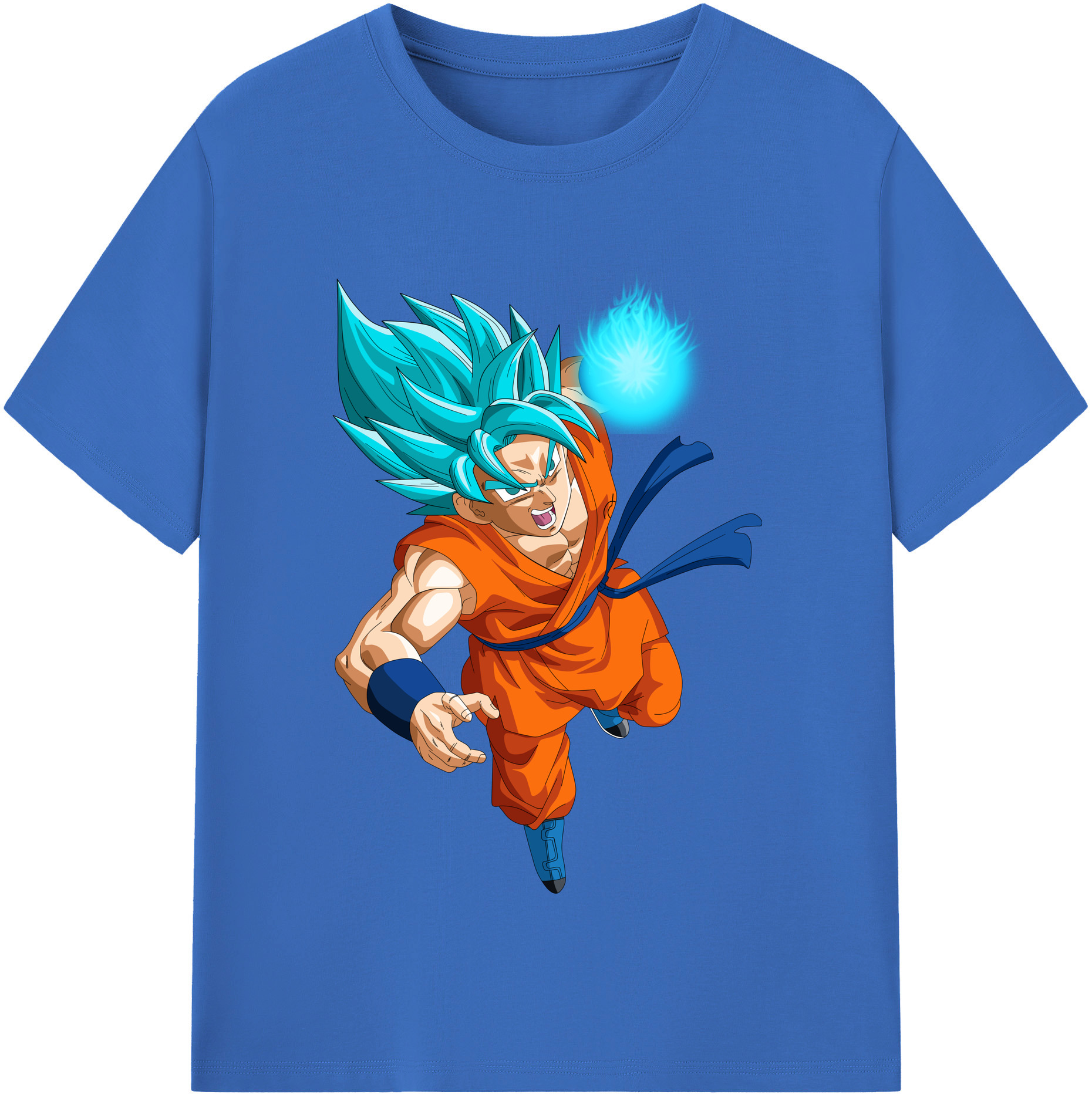 （画像用） ドラゴンボール 孫悟空（そん ごくう）Son Goku カカロット DRAGON BALL Kakarotto 綿100％半袖Tシャツ（フロントプリント）