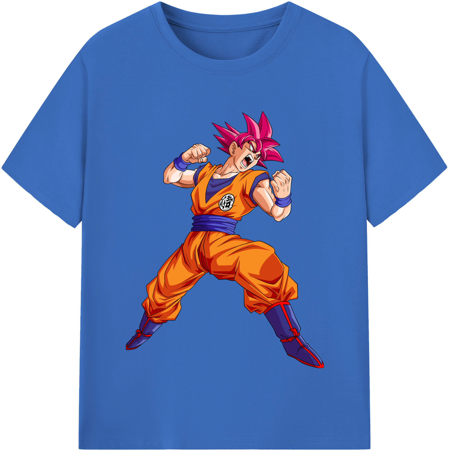 （画像用） ドラゴンボール 孫悟空（そん ごくう）Son Goku カカロット DRAGON BALL Kakarotto 綿100％半袖Tシャツ（フロントプリント）