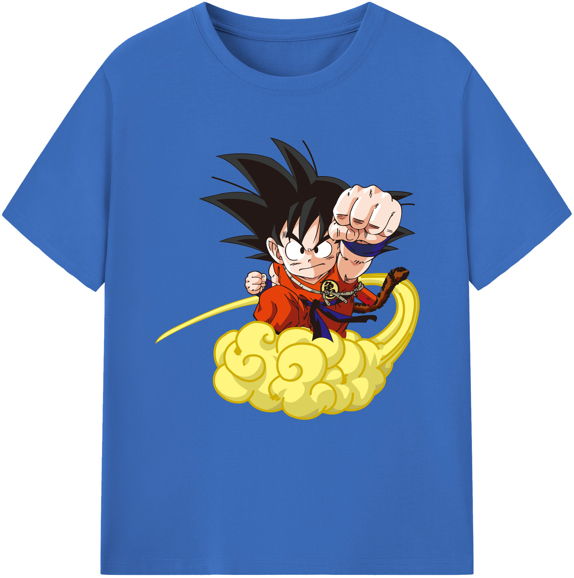 （画像用） ドラゴンボール 孫悟空（そん ごくう）Son Goku カカロット DRAGON BALL Kakarotto 綿100％半袖Tシャツ（フロントプリント）