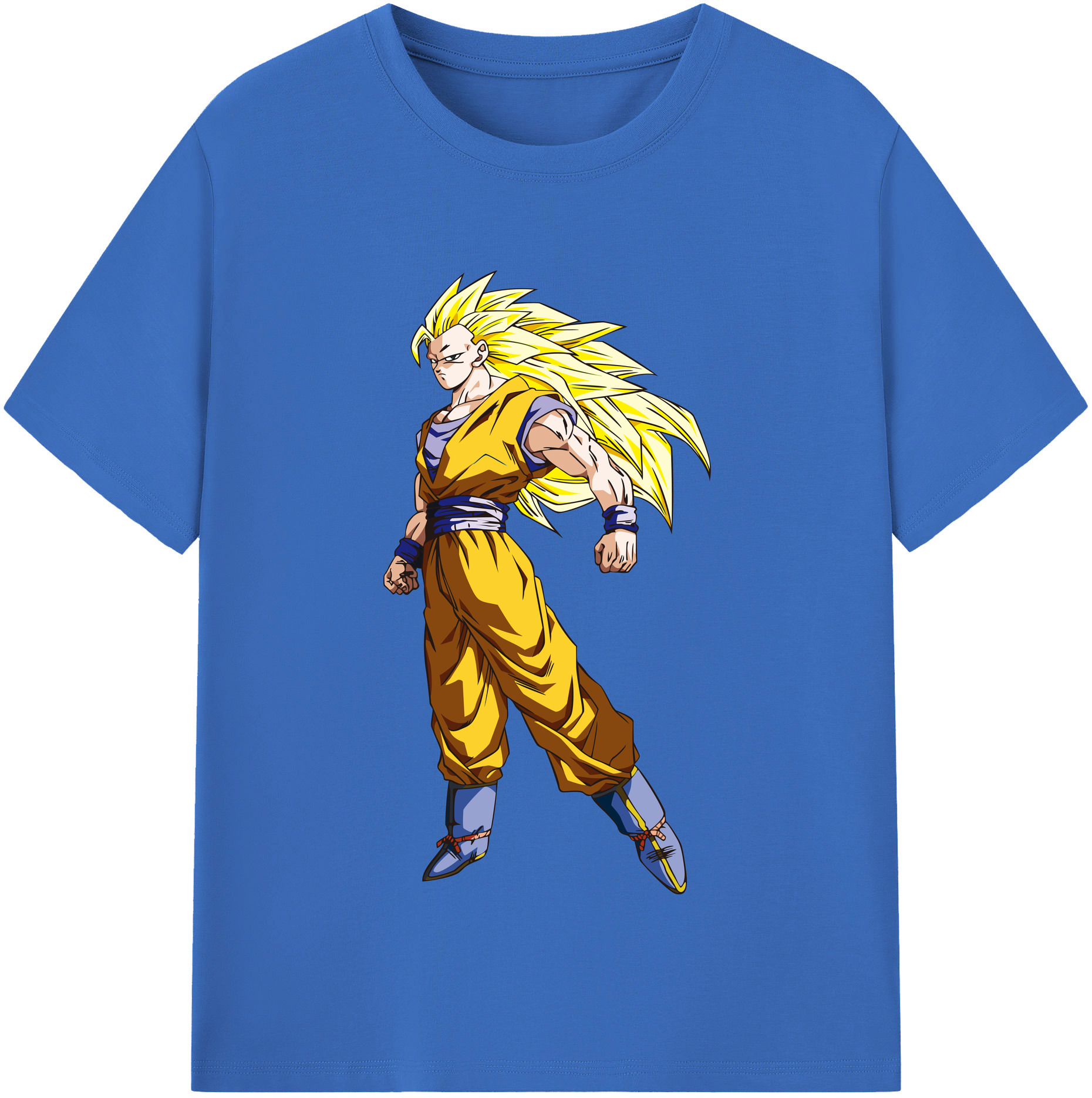 （画像用） ドラゴンボール 孫悟空（そん ごくう）Son Goku カカロット DRAGON BALL Kakarotto 綿100％半袖Tシャツ（フロントプリント）
