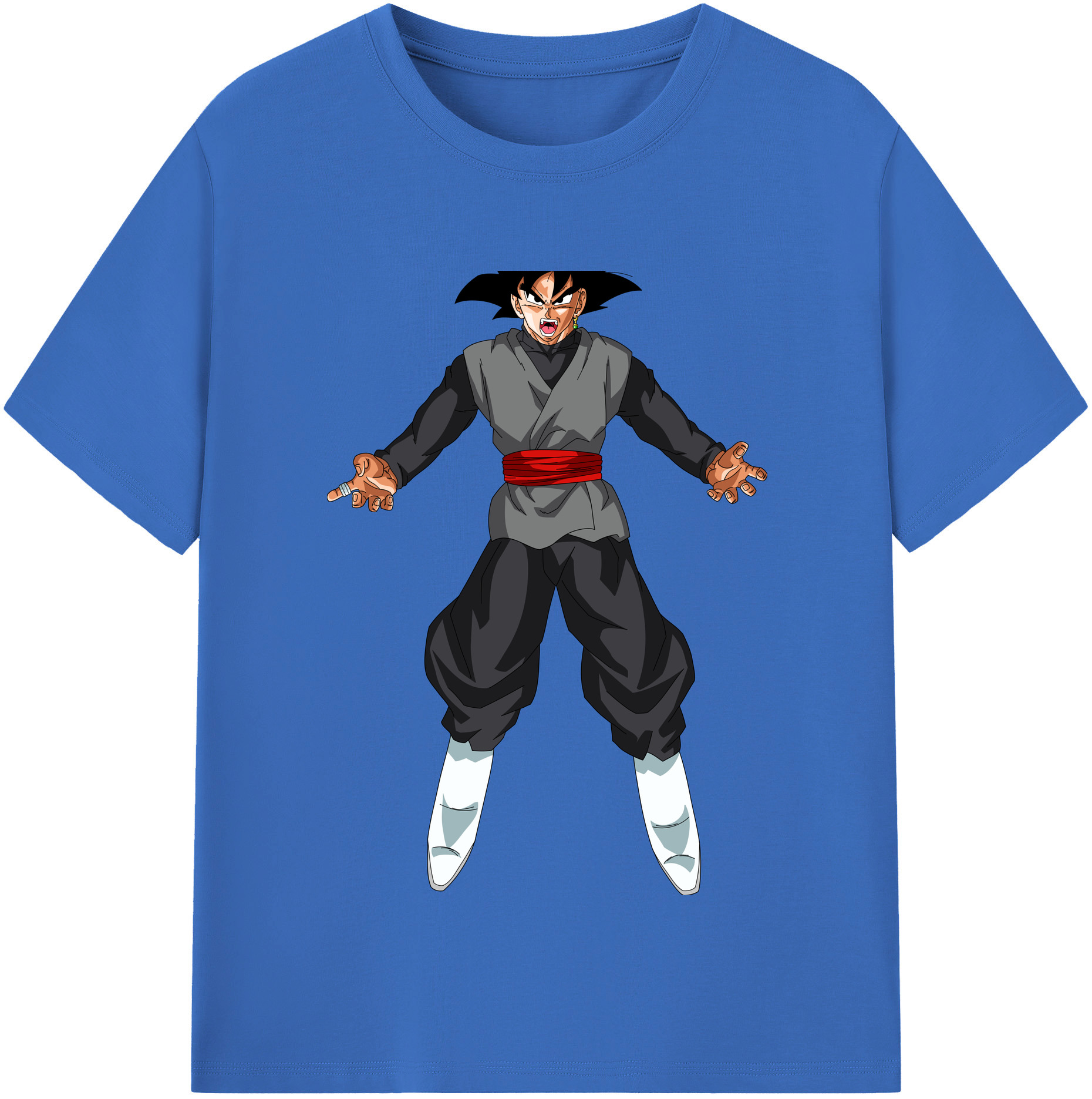 （画像用） ドラゴンボール ベジータ四世（Bejīta Yonsei）DRAGON BALL Vegeta IV 綿100％半袖Tシャツ（フロントプリント）