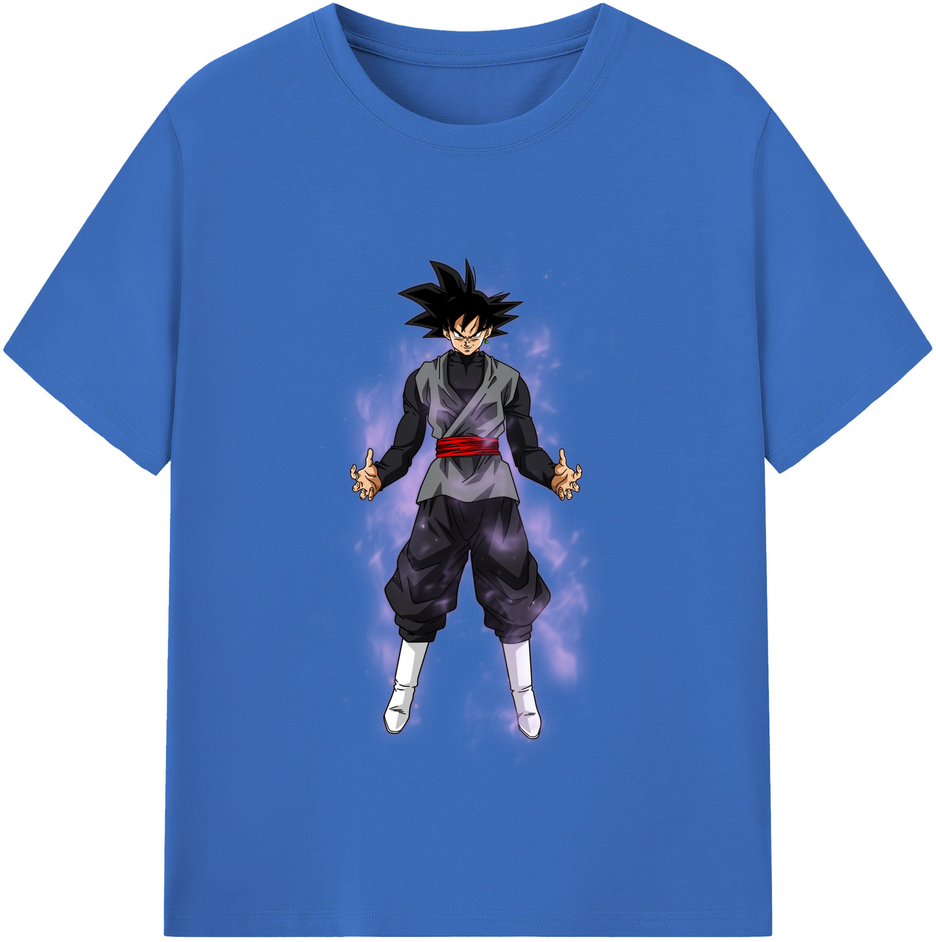 （画像用） ドラゴンボール ベジータ四世（Bejīta Yonsei）DRAGON BALL Vegeta IV 綿100％半袖Tシャツ（フロントプリント）