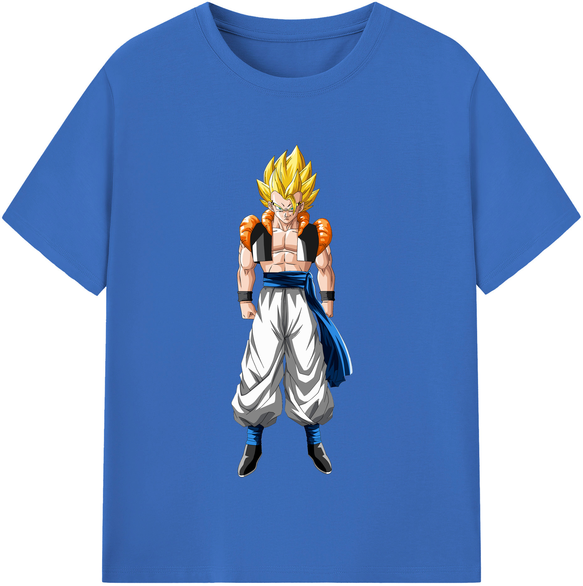 （画像用） ドラゴンボール ベジータ四世（Bejīta Yonsei）DRAGON BALL Vegeta IV 綿100％半袖Tシャツ（フロントプリント）