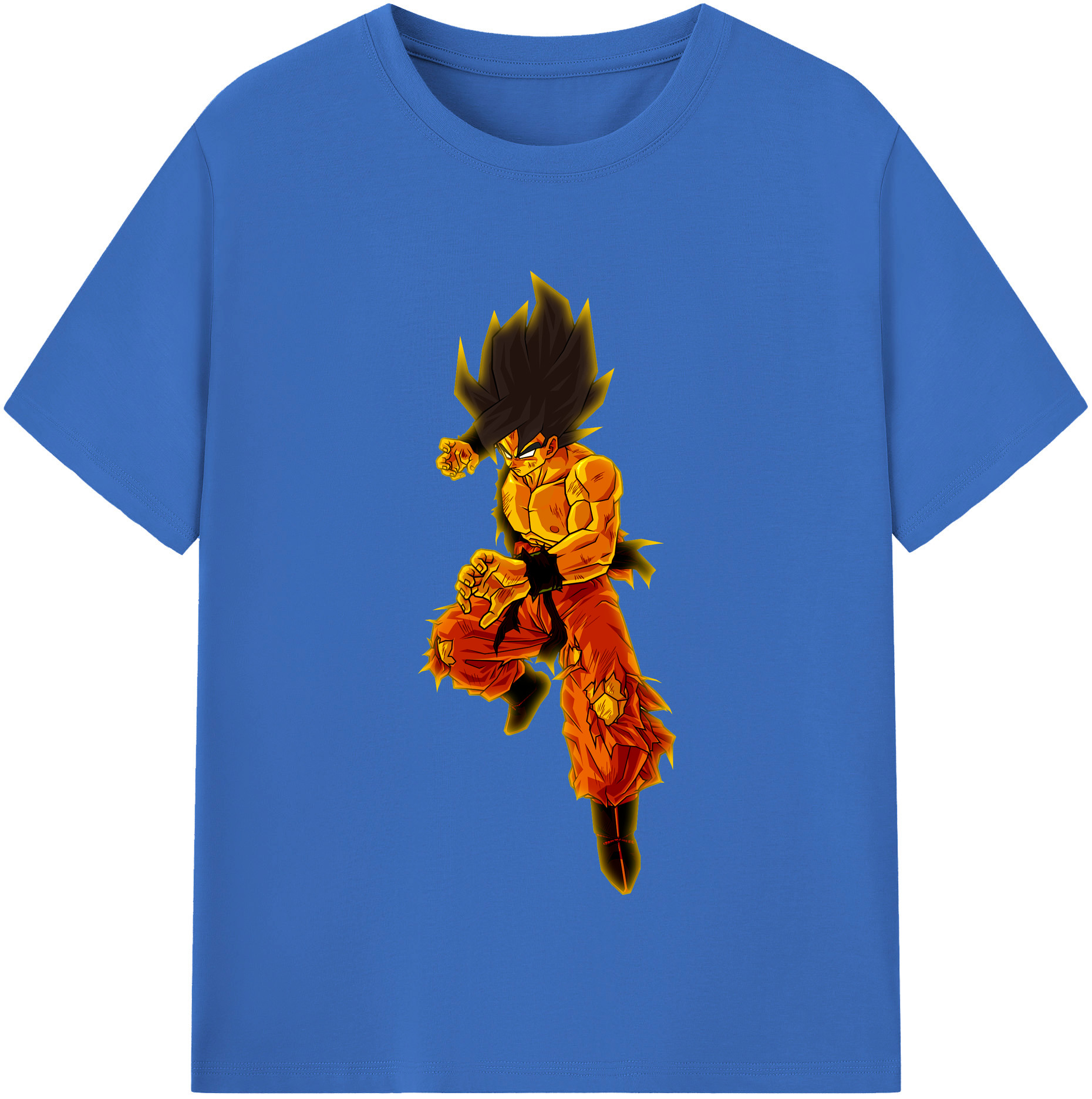 （画像用） ドラゴンボール 孫 悟飯（そんごはん）DRAGON BALL Son Gohan 綿100％半袖Tシャツ（フロントプリント）