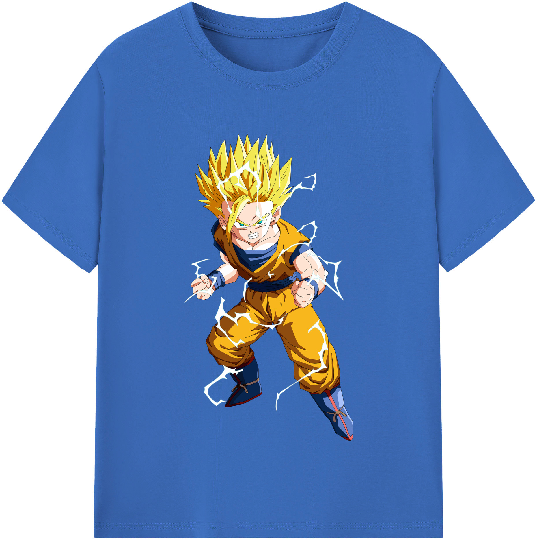 （画像用） ドラゴンボール 孫 悟飯（そんごはん）DRAGON BALL Son Gohan 綿100％半袖Tシャツ（フロントプリント）