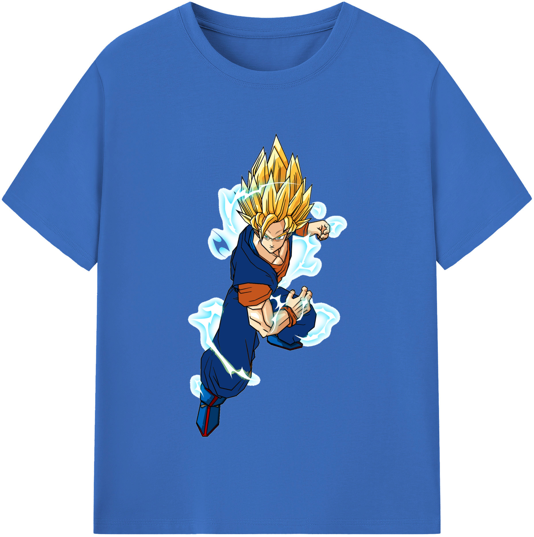 （画像用） ドラゴンボール 孫 悟飯（そんごはん）DRAGON BALL Son Gohan 綿100％半袖Tシャツ（フロントプリント）