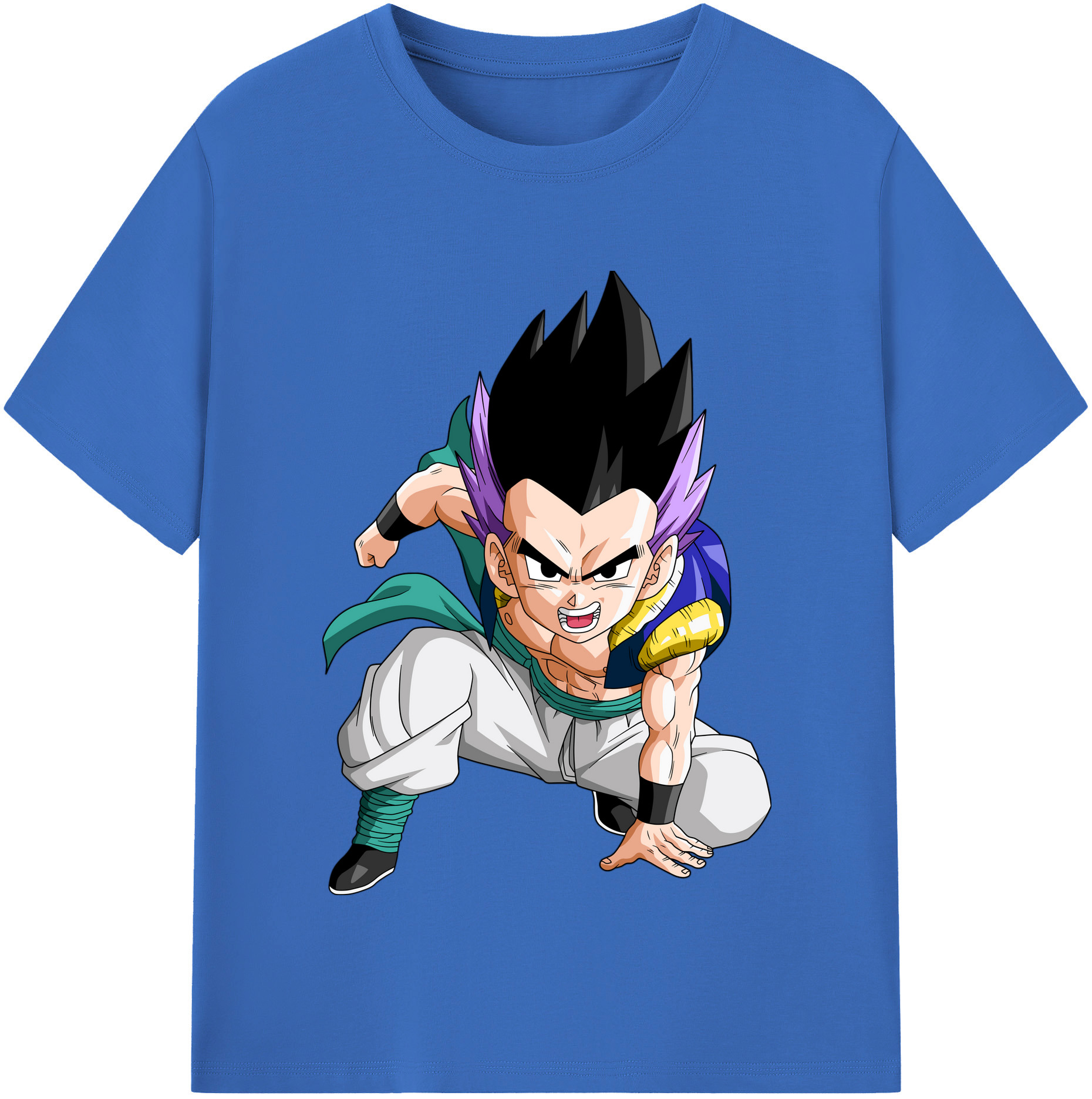 （画像用） ドラゴンボール 孫 悟飯（そんごはん）DRAGON BALL Son Gohan 綿100％半袖Tシャツ（フロントプリント）