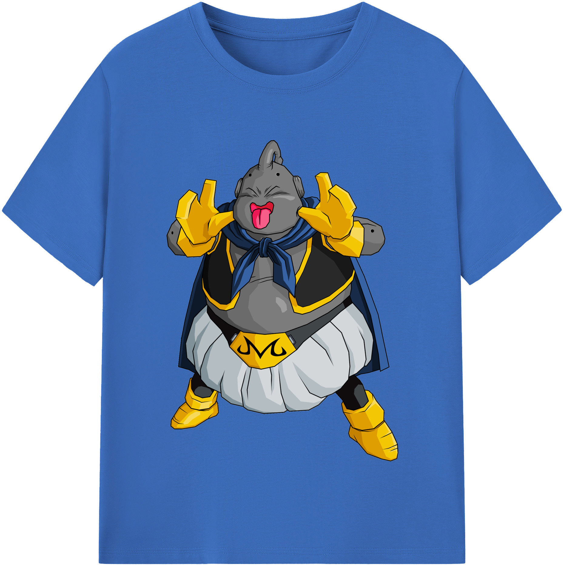 （画像用） ドラゴンボール 魔人ブウ DRAGON BALL Majin Buu 綿100％半袖Tシャツ（フロントプリント）