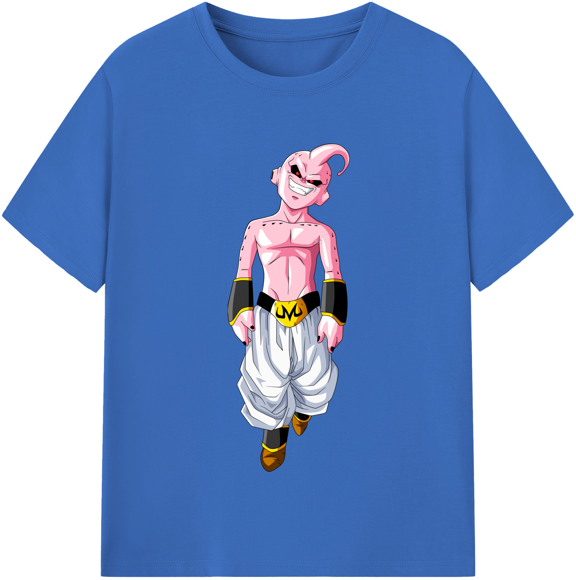 （画像用） ドラゴンボール 魔人ブウ DRAGON BALL Majin Buu 綿100％半袖Tシャツ（フロントプリント）
